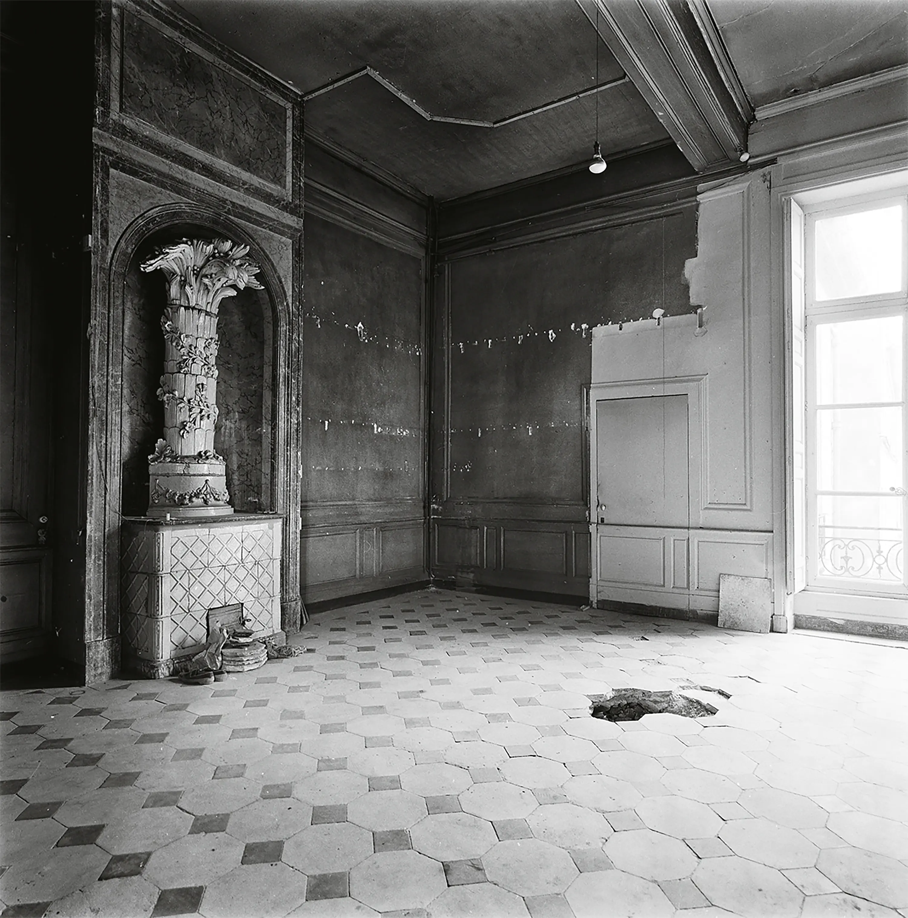 Kalelugn iHôtel de Marle i Paris.