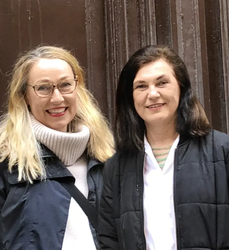 Malin Lindström och Karin Svenonius
