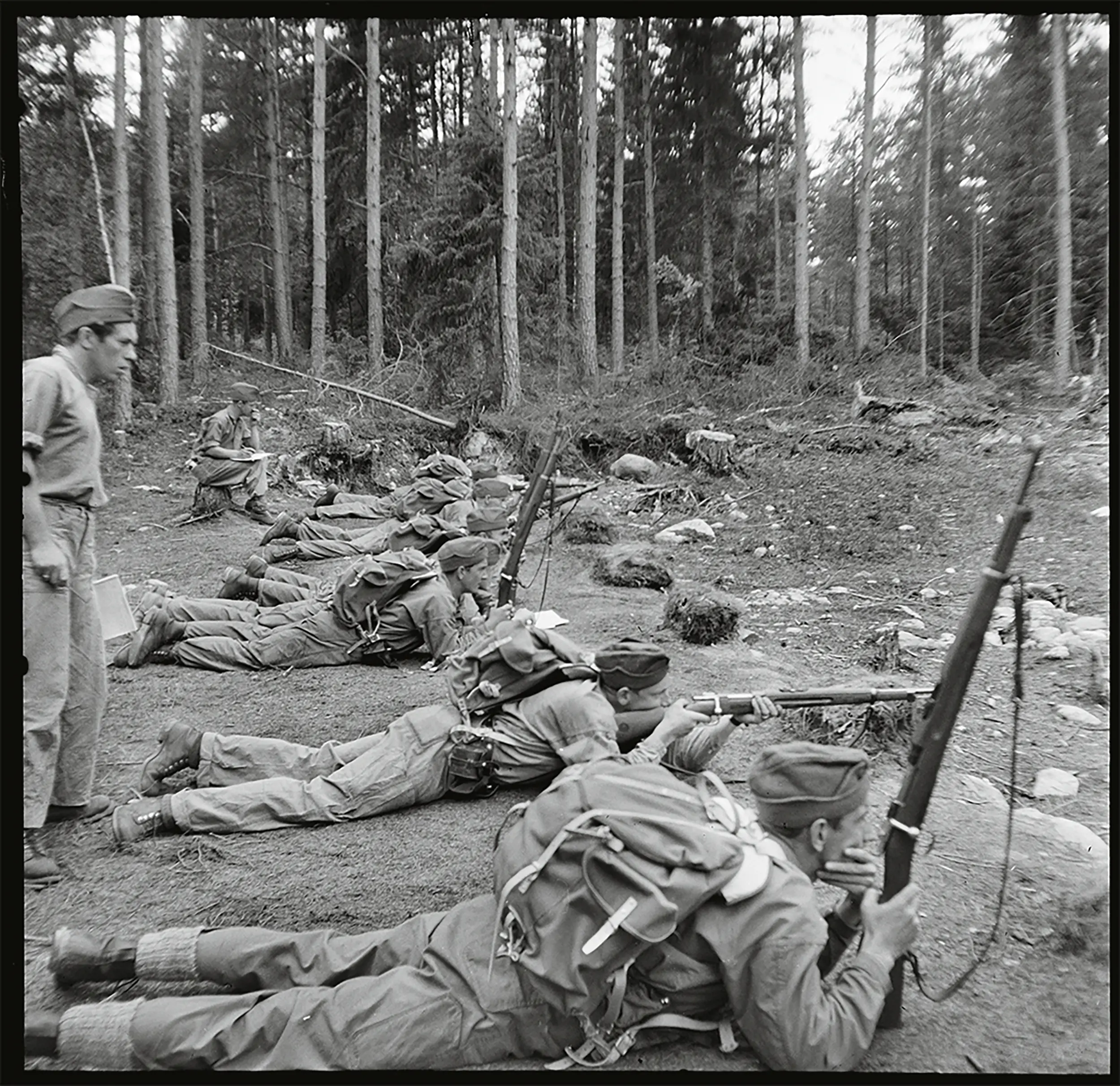 Norska soldater under andra världskriget.