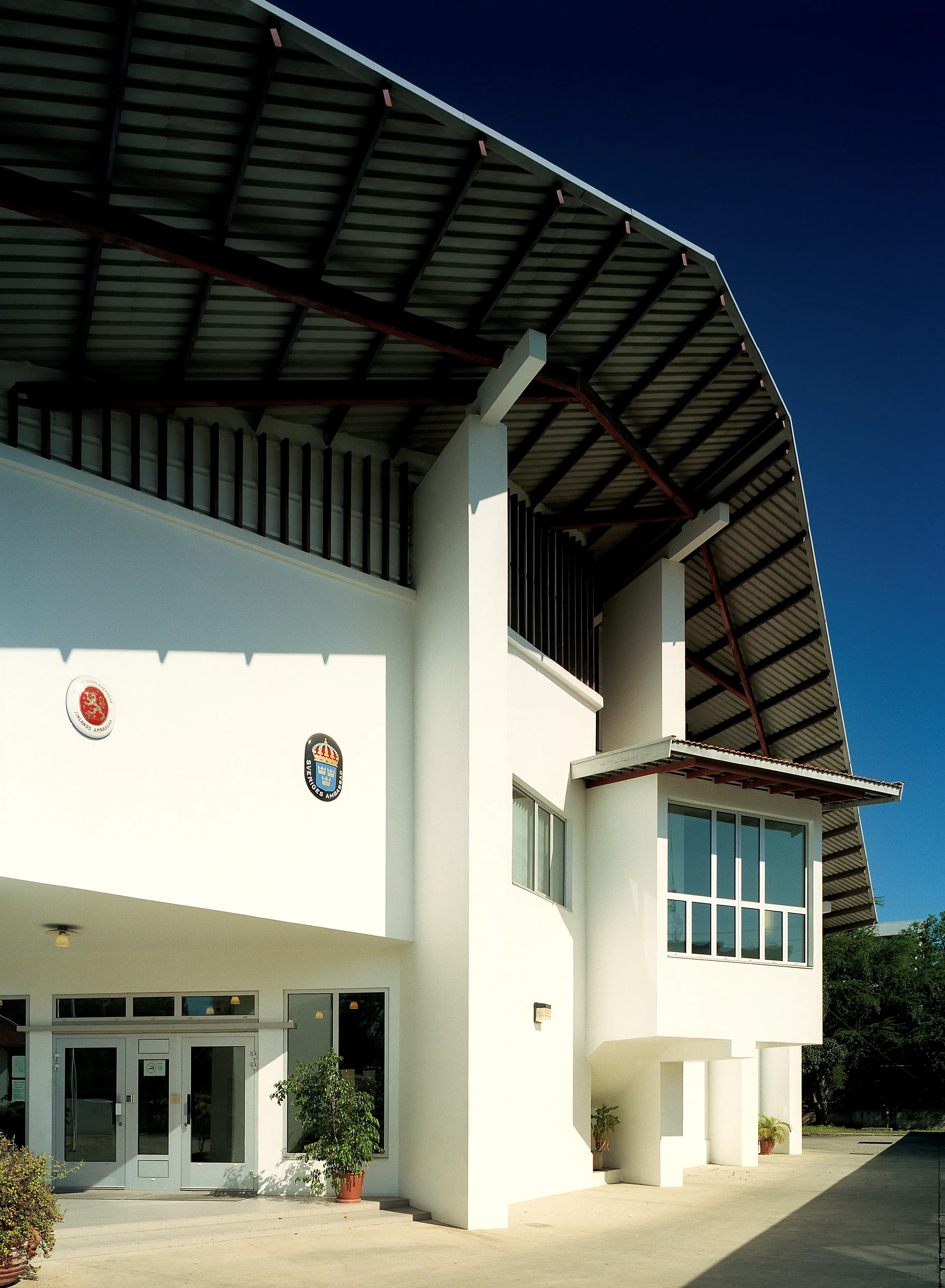 Dar es Salaam, Tanzania. Ambassadanläggning