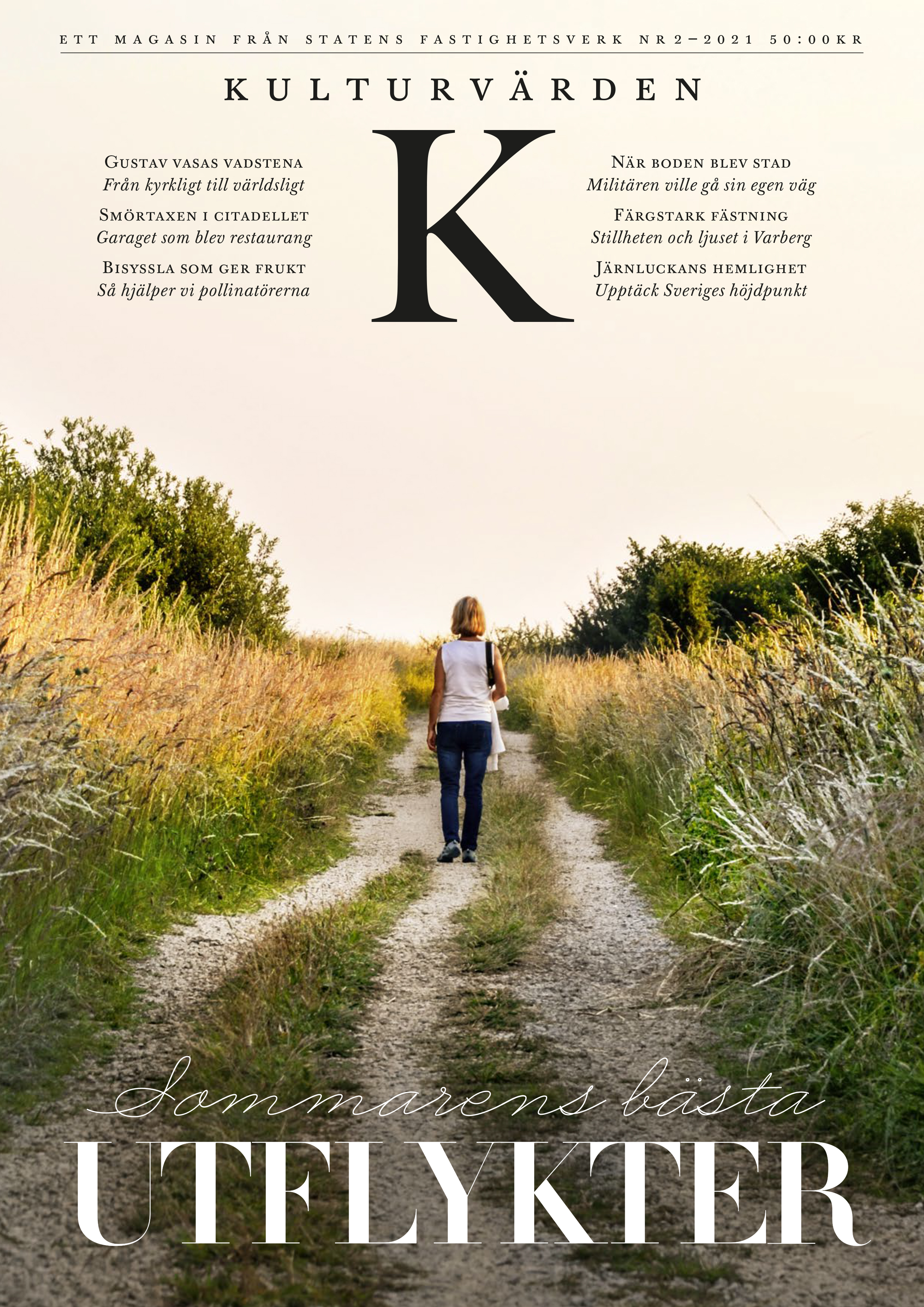 Promenad i sommarlandskap