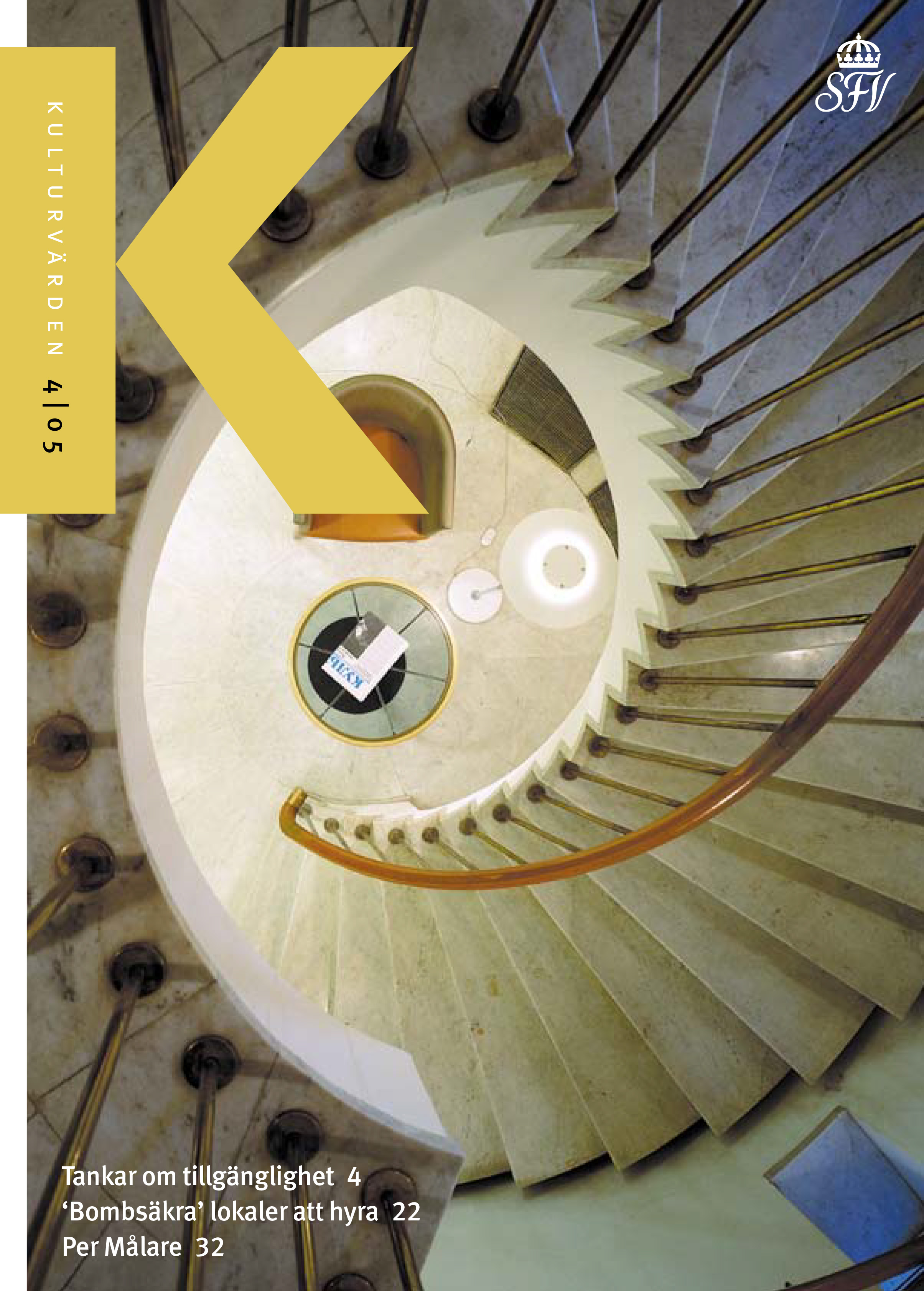 Trappa i svenska ambassaden i Moskva.