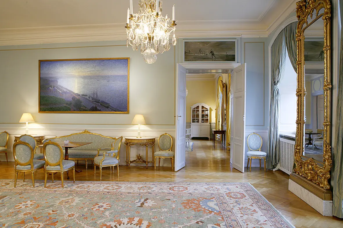Stora salongen på Gävle slott