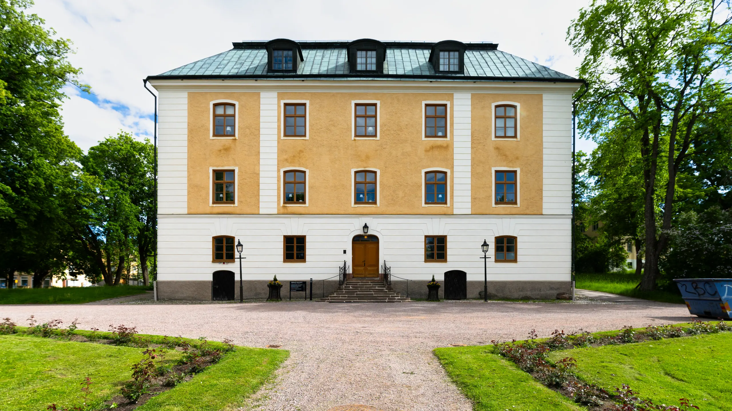 Exteriörbid av Gävle slott