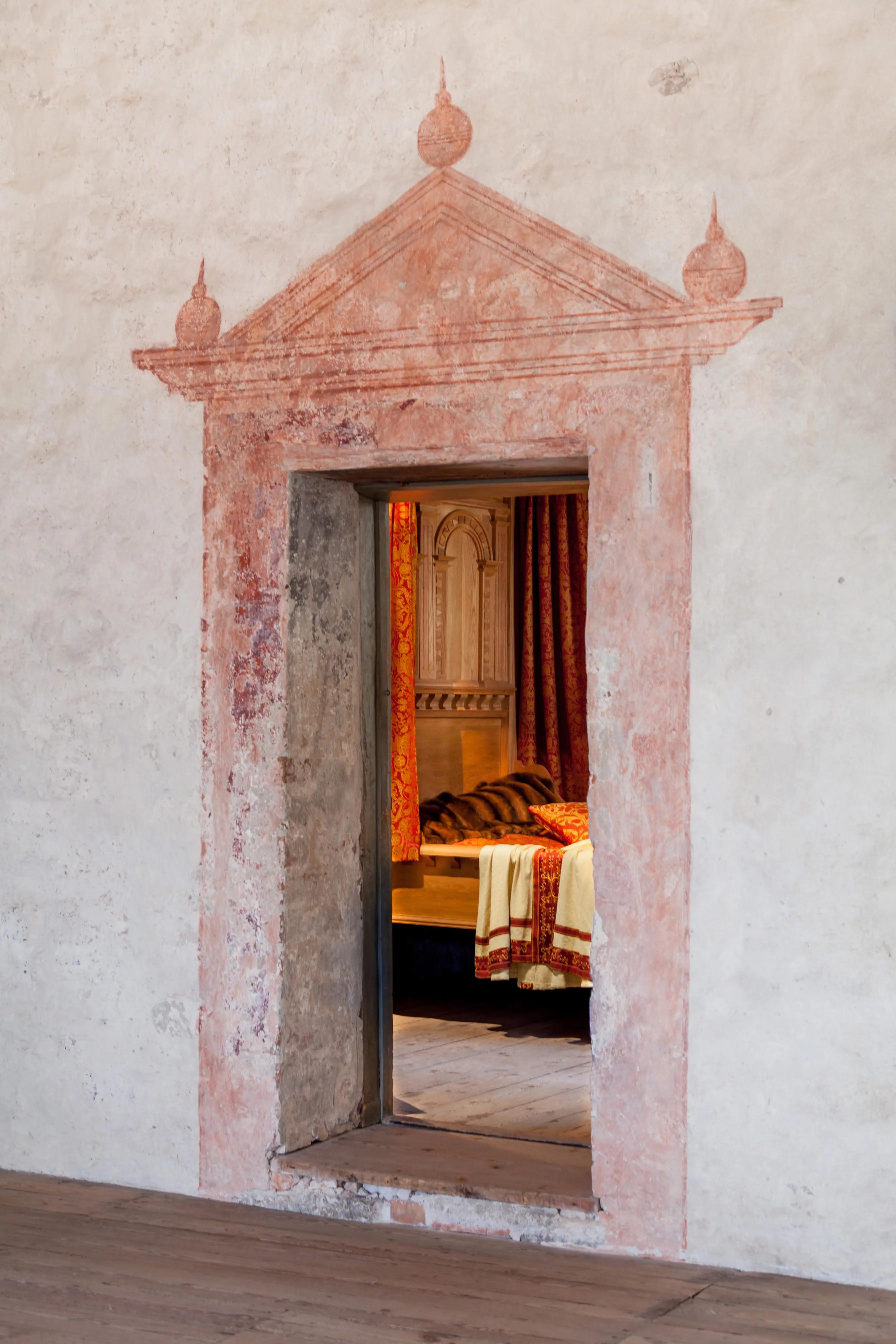 Agdakammaren på Kalmar slott.