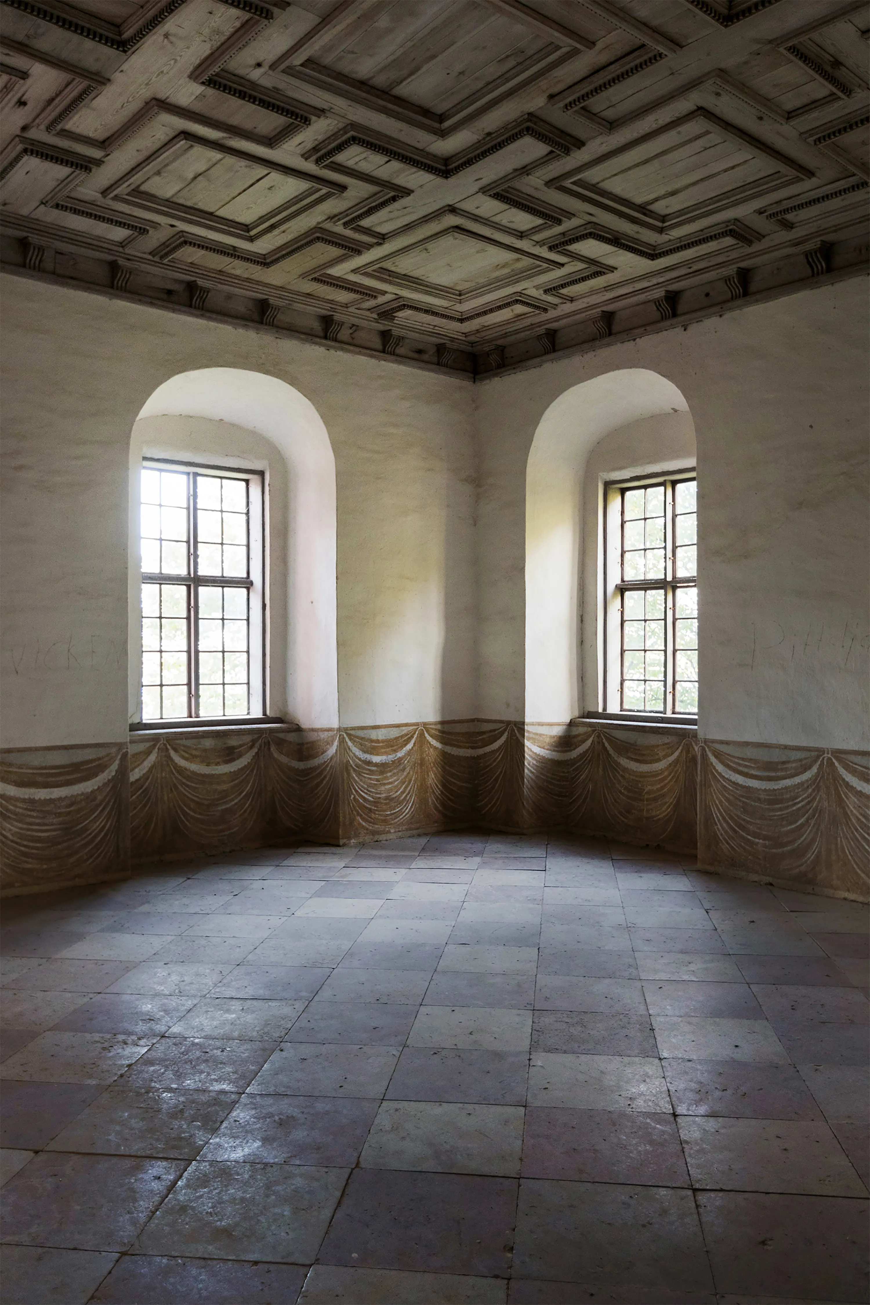 Stora salen på Tynnelsö slott