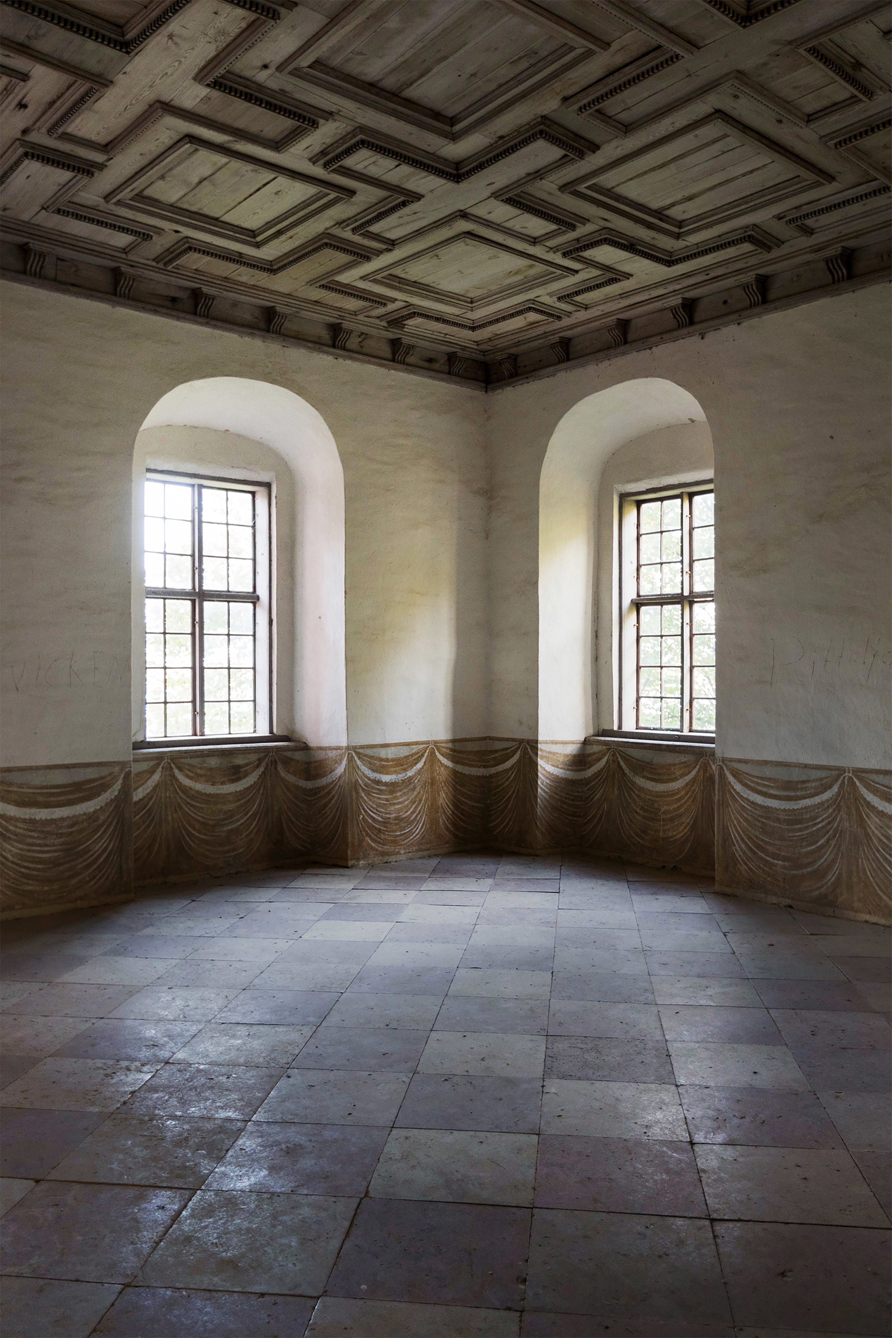 Stora salen på Tynnelsö slott