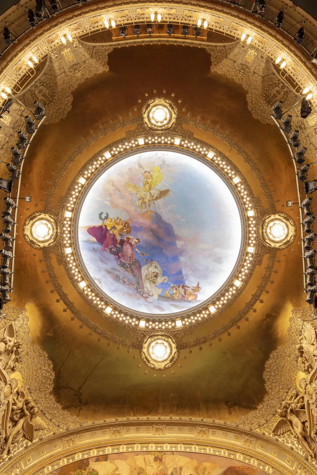 Taket i Dramatens salong.