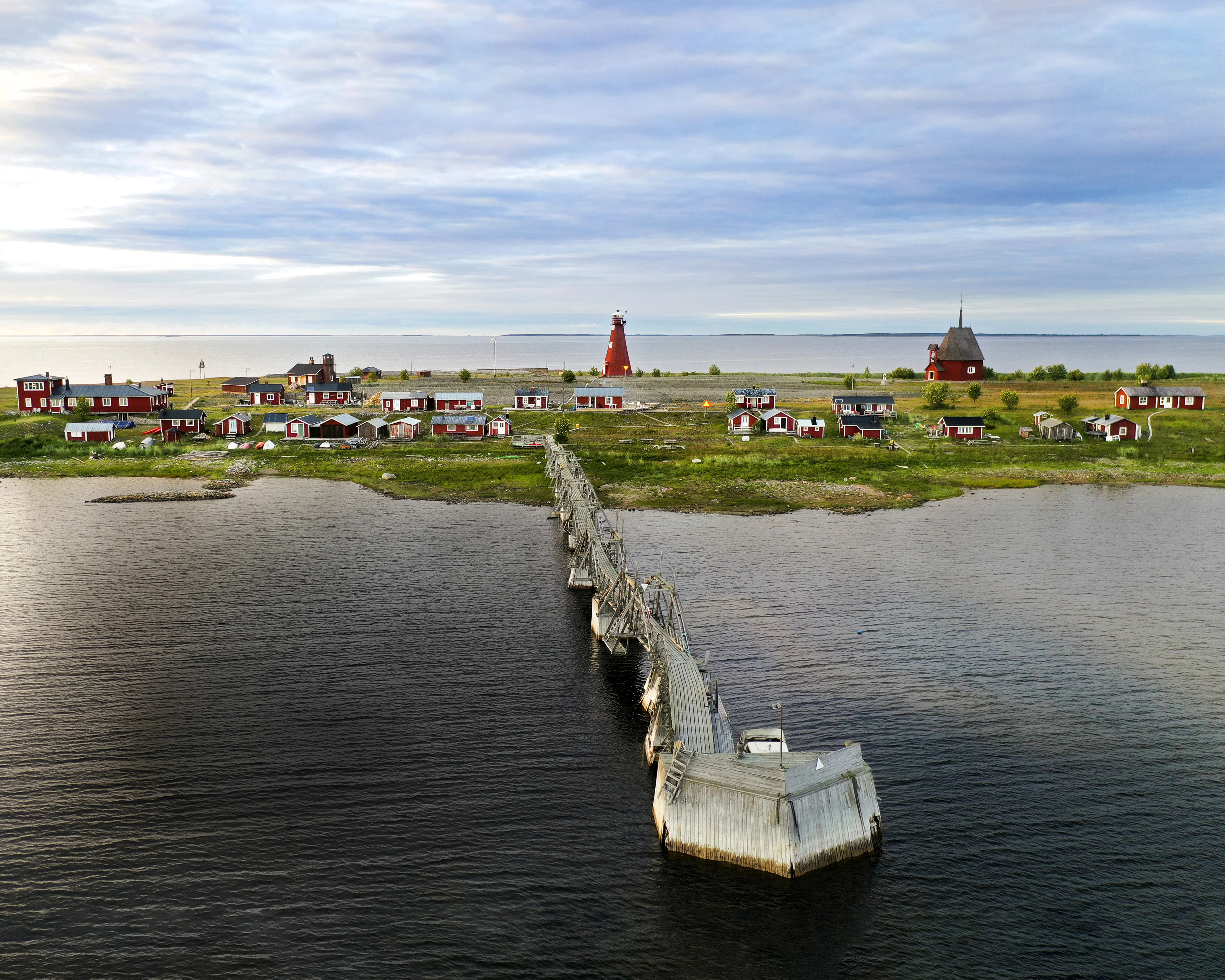 Malören sedd från ovan