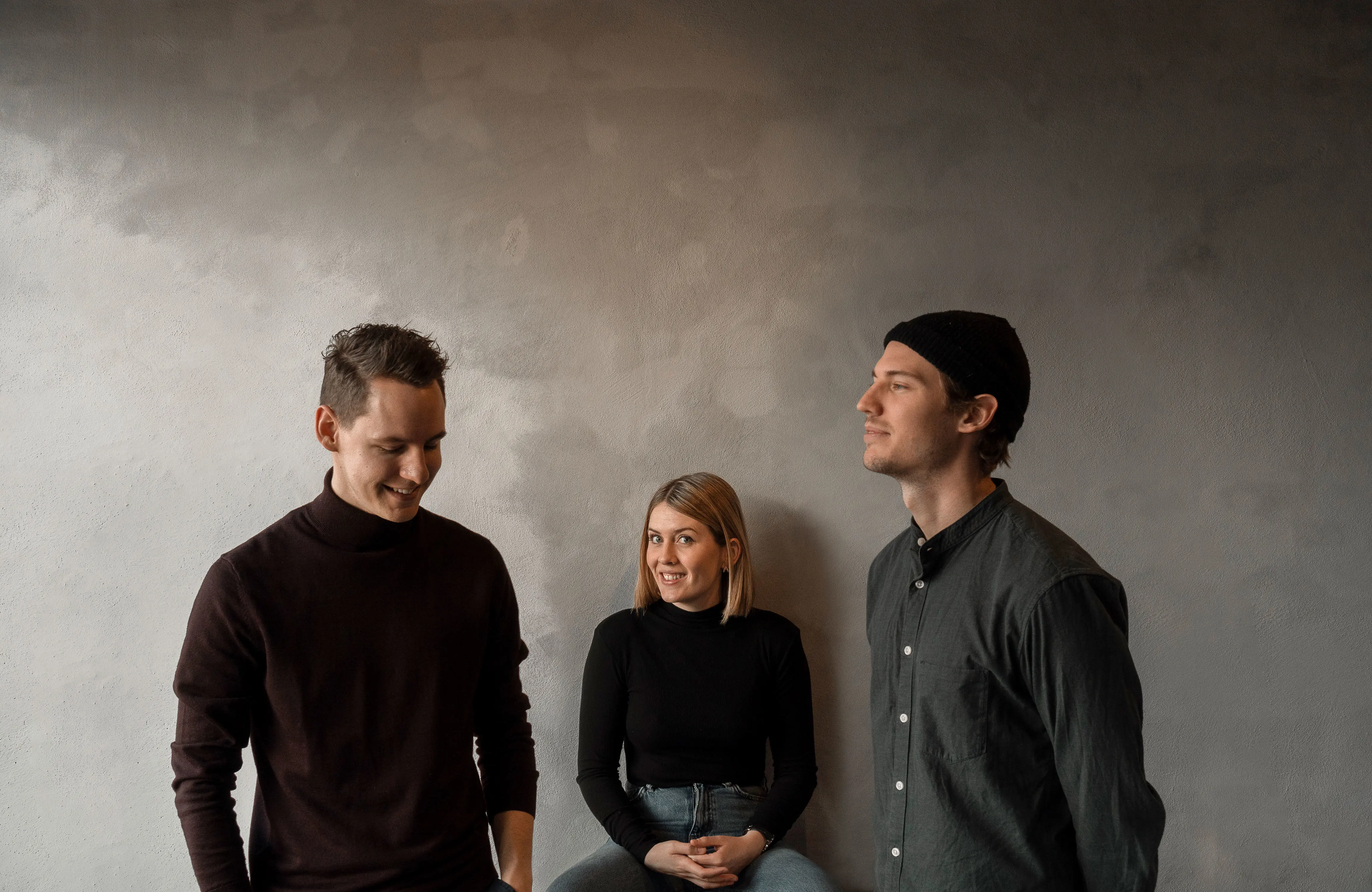 Elin och Sebastian Swärd, och Simon Tollesson.