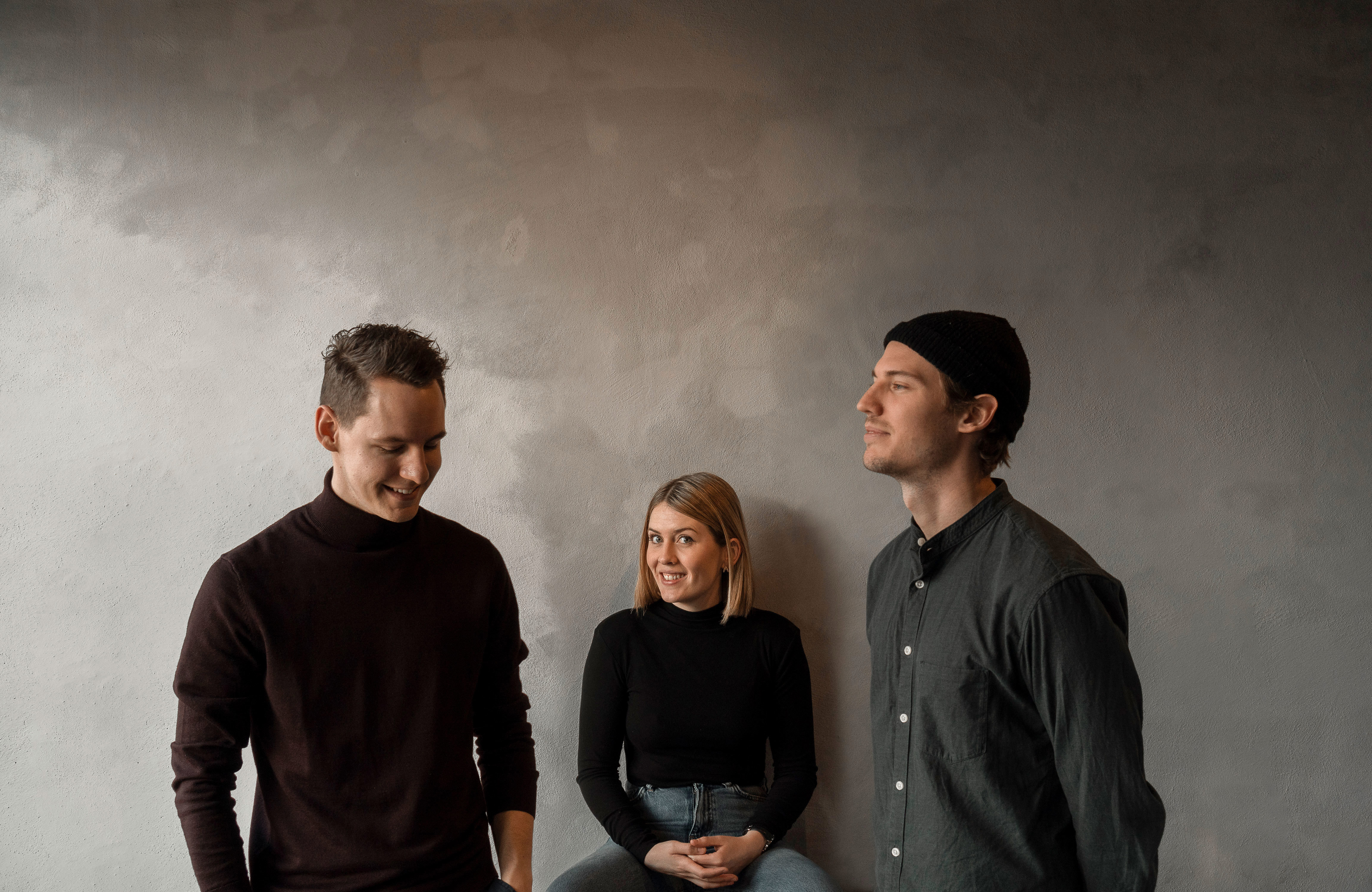 Elin och Sebastian Swärd, och Simon Tollesson.