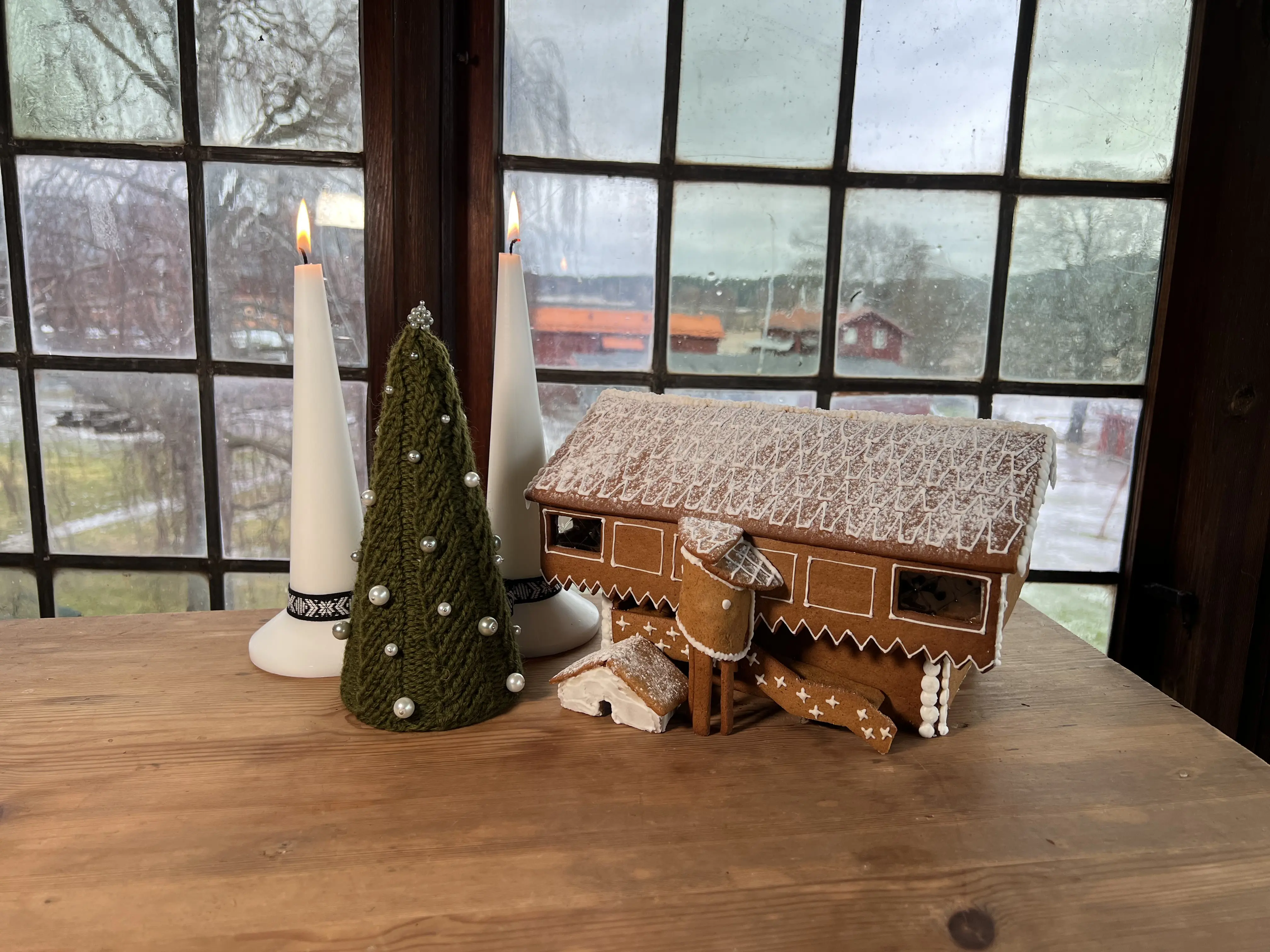 Ornässtugan som pepparkakshus