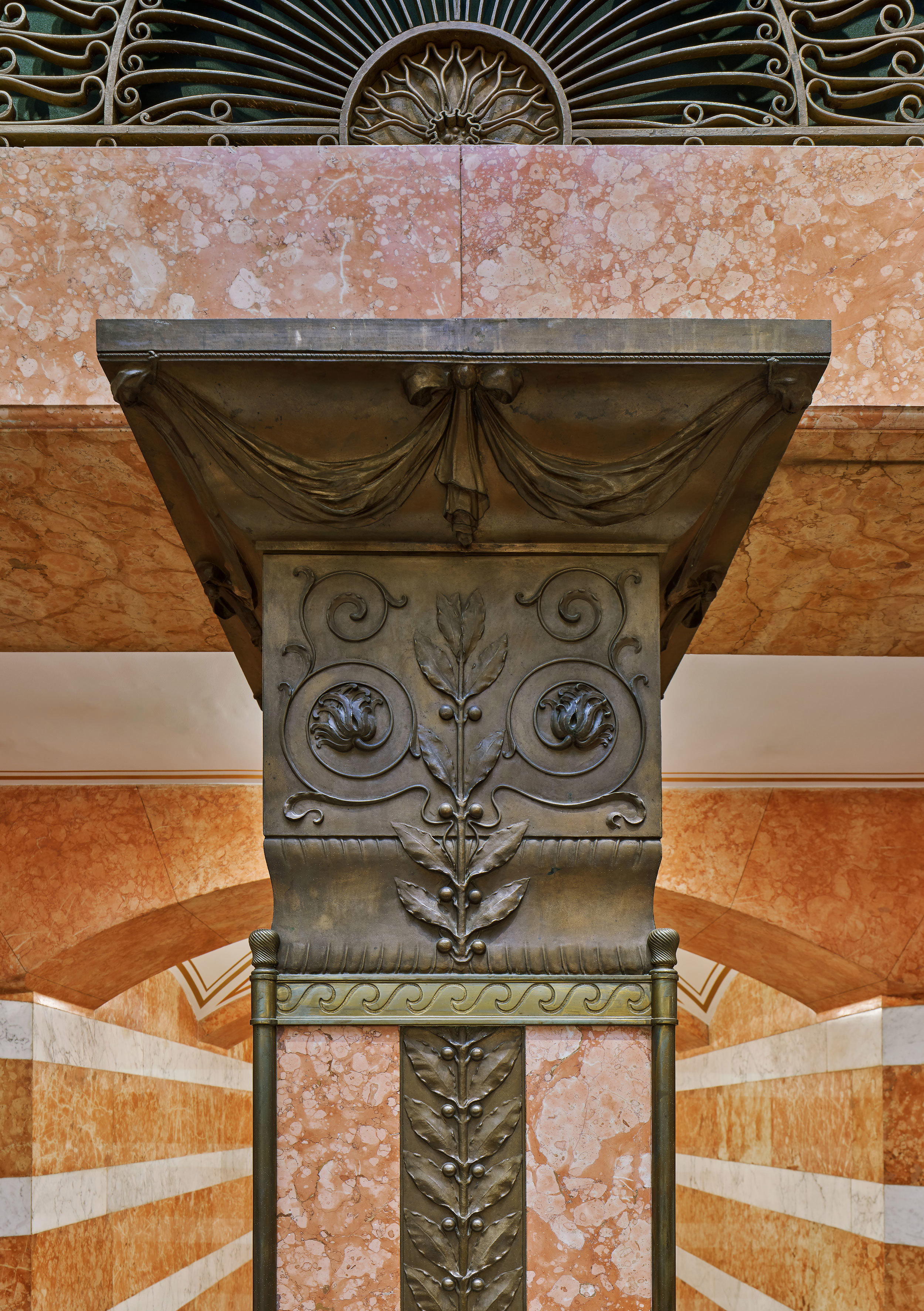 Detalj av pelare i Rosenbad