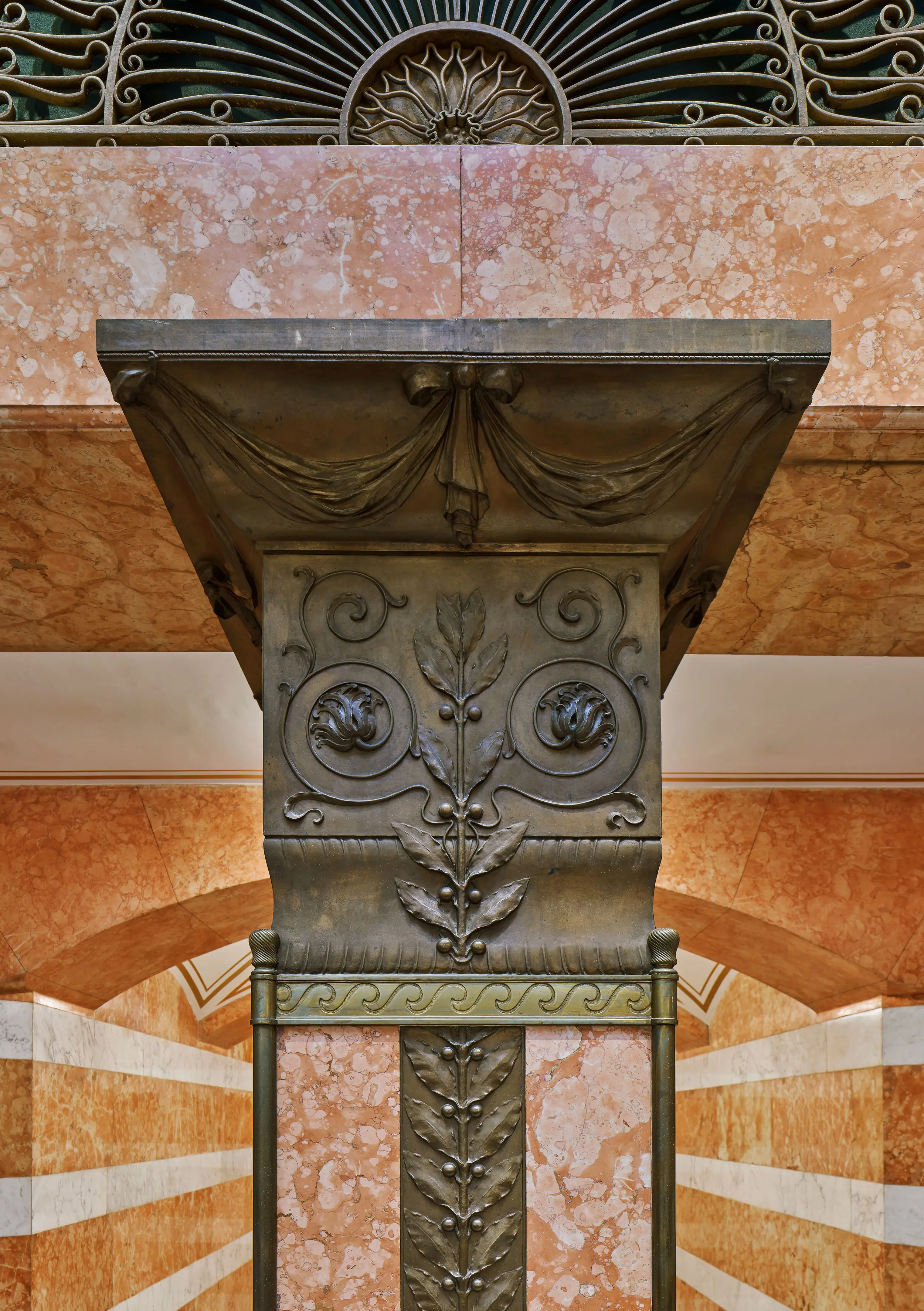 Detalj av pelare i Rosenbad