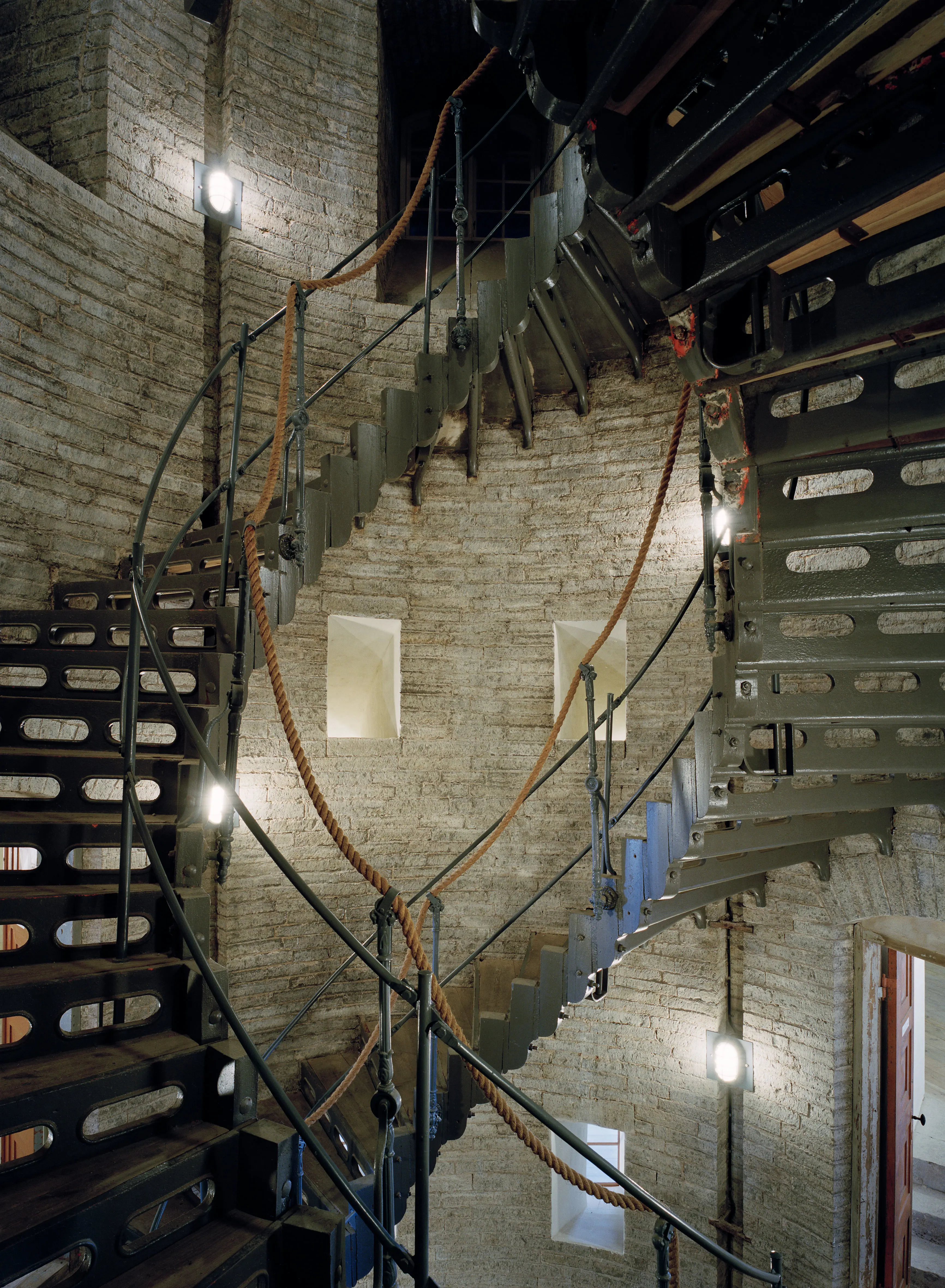 Dubbeltrappan i Godnatts fyrtorn