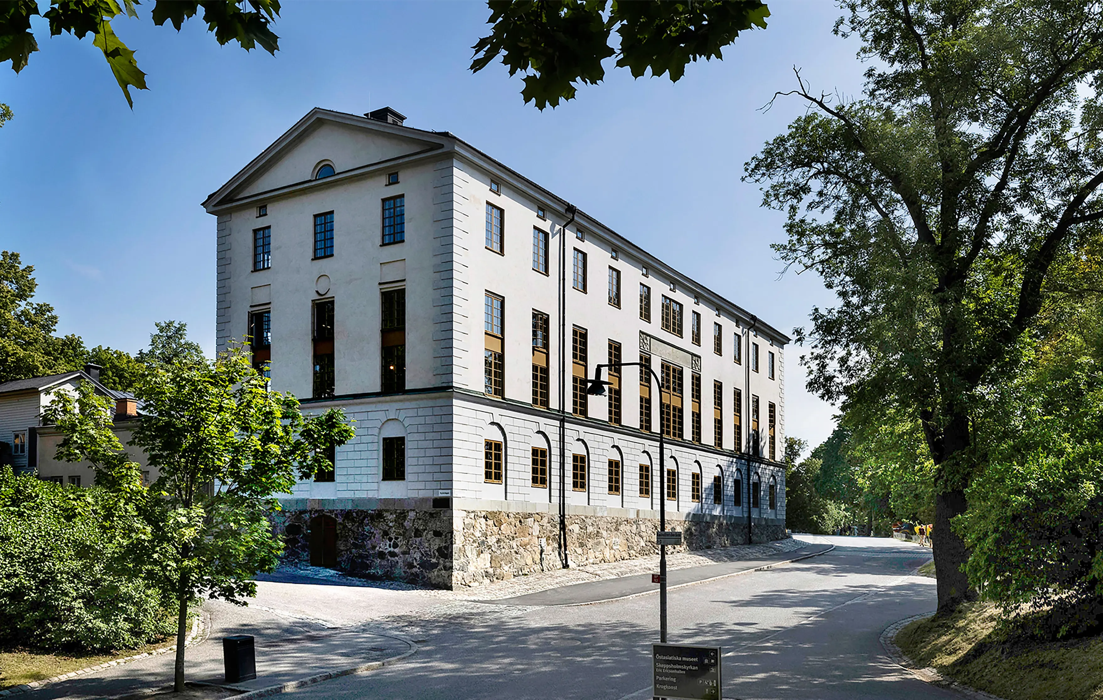 Kasern II - Båtsmanskasernen - på Skeppsholmen i Stockholm