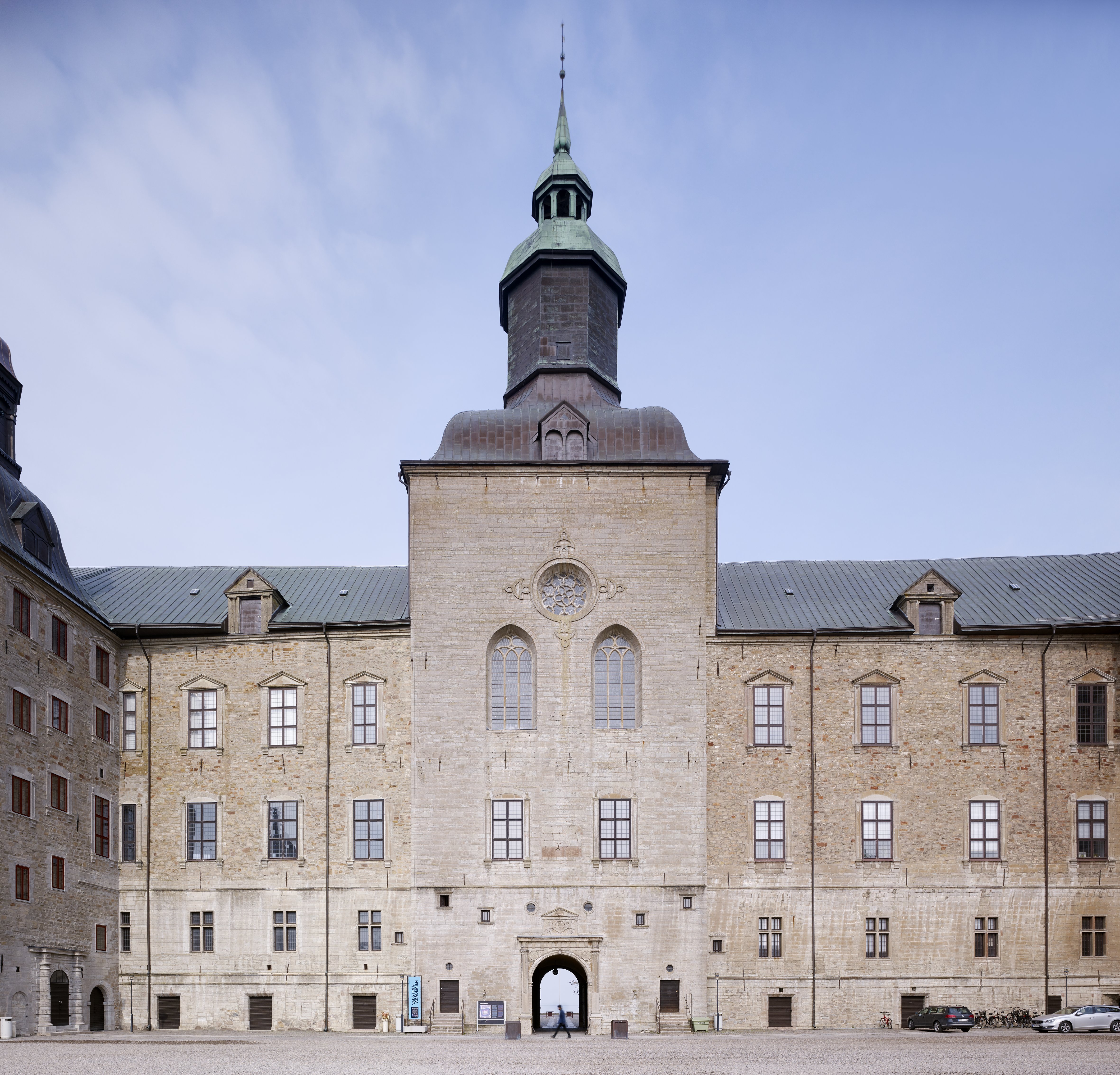 Vadstena slott sett från borggården