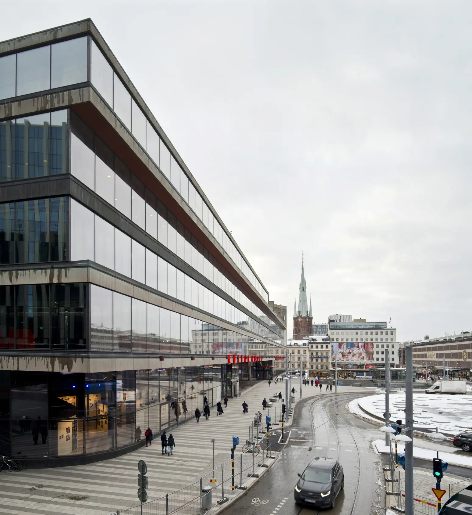 Exteriör från Kulturhuset i Stockholm