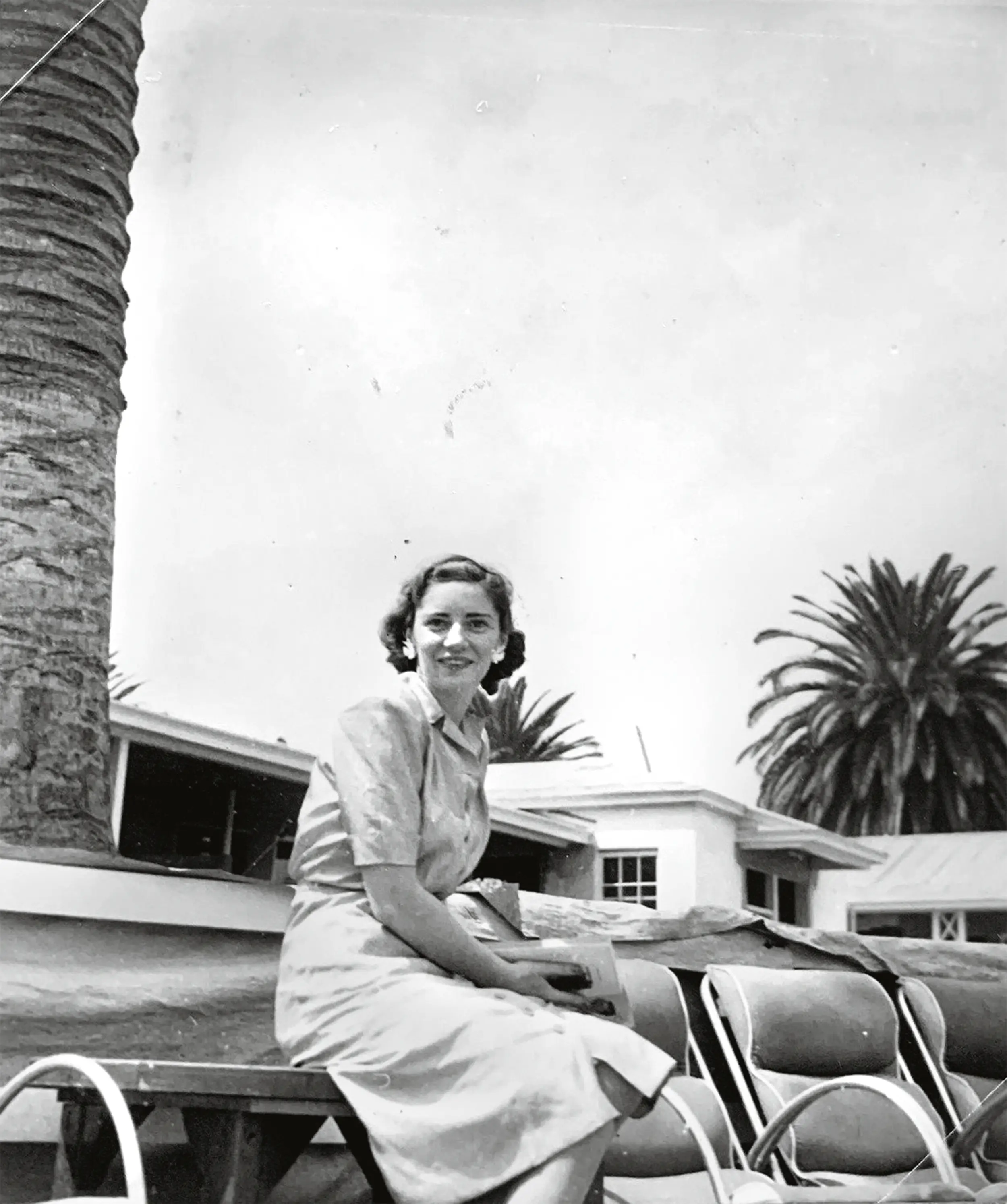 Malene Björn i Santa Monica 1946
