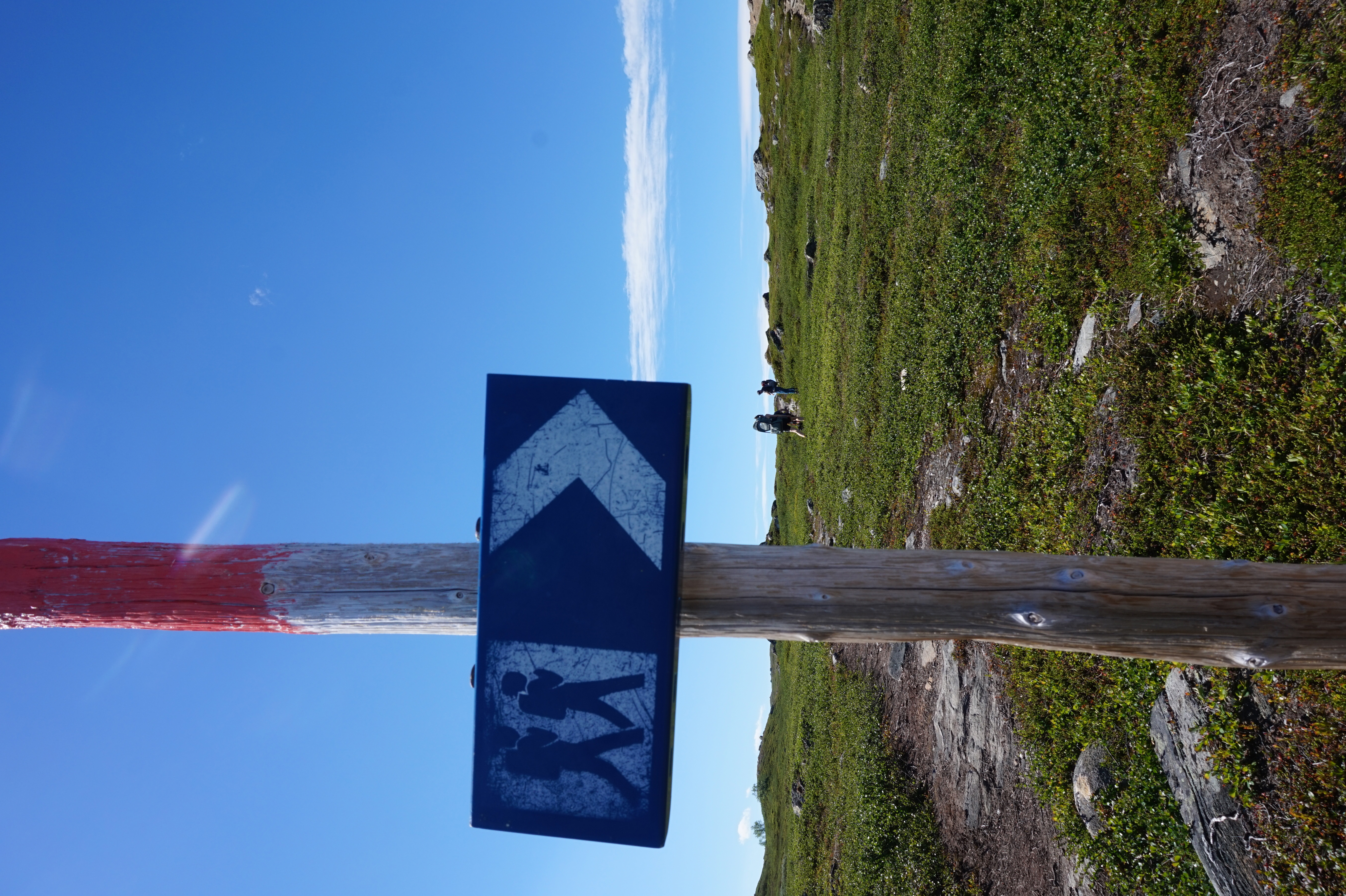 Vandringsled vid Storulvån