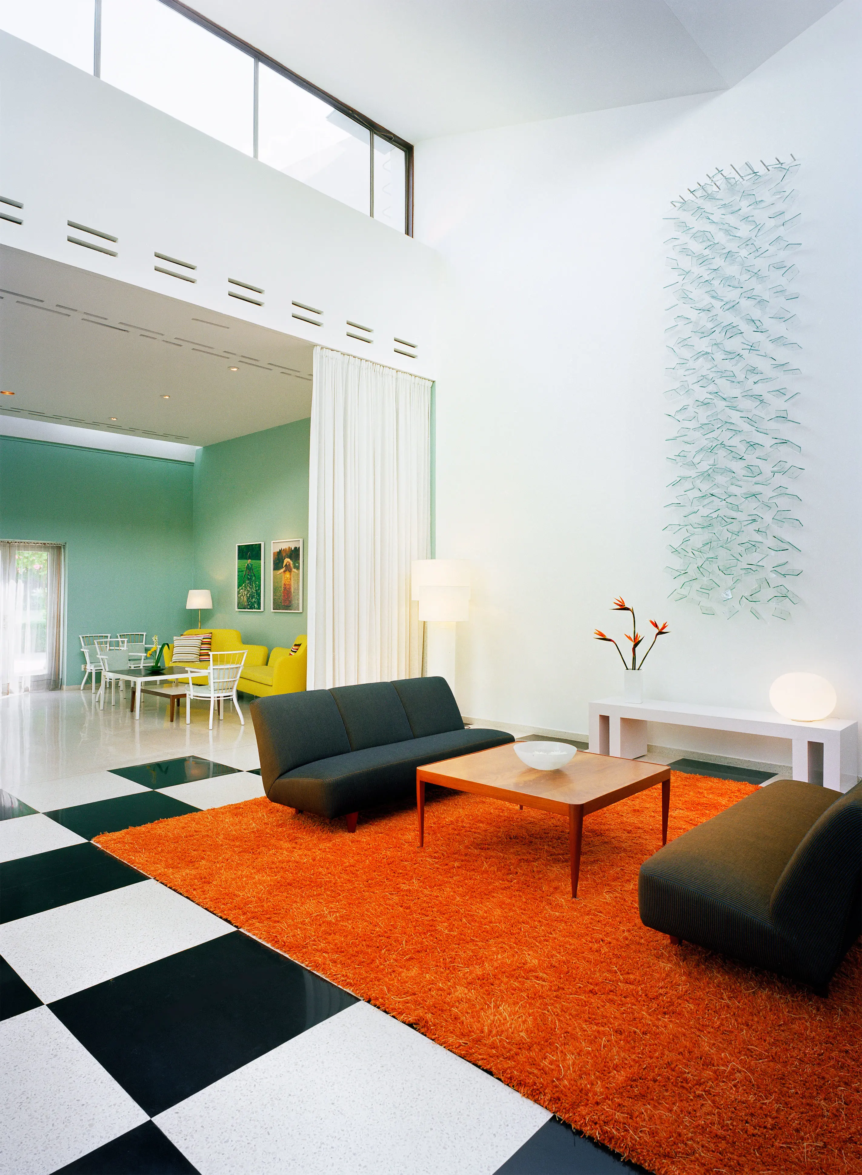 Umgängesyta på ambassaden i New Delhi 2008