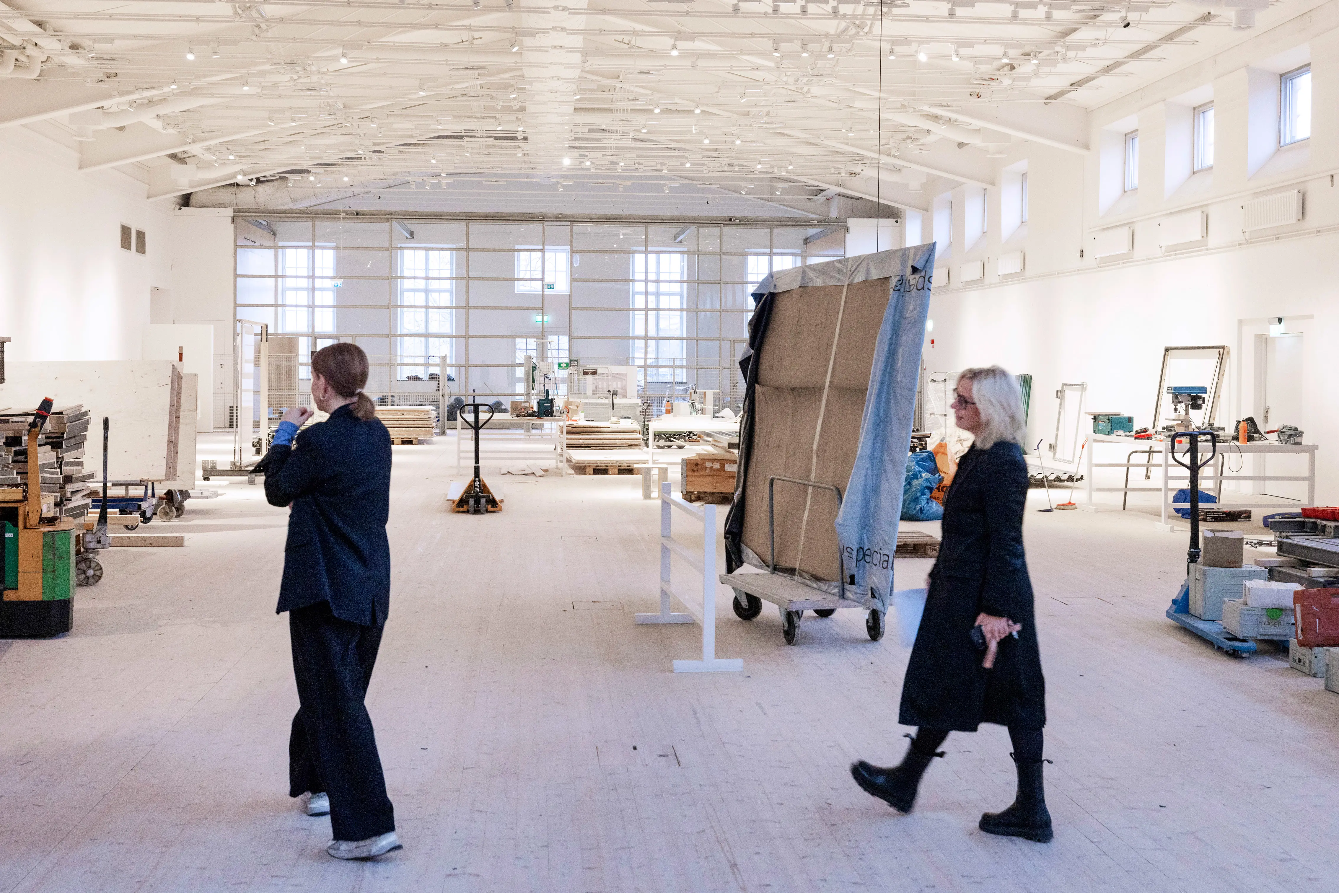 Ombyggnad pågår i Arkdes arkiv