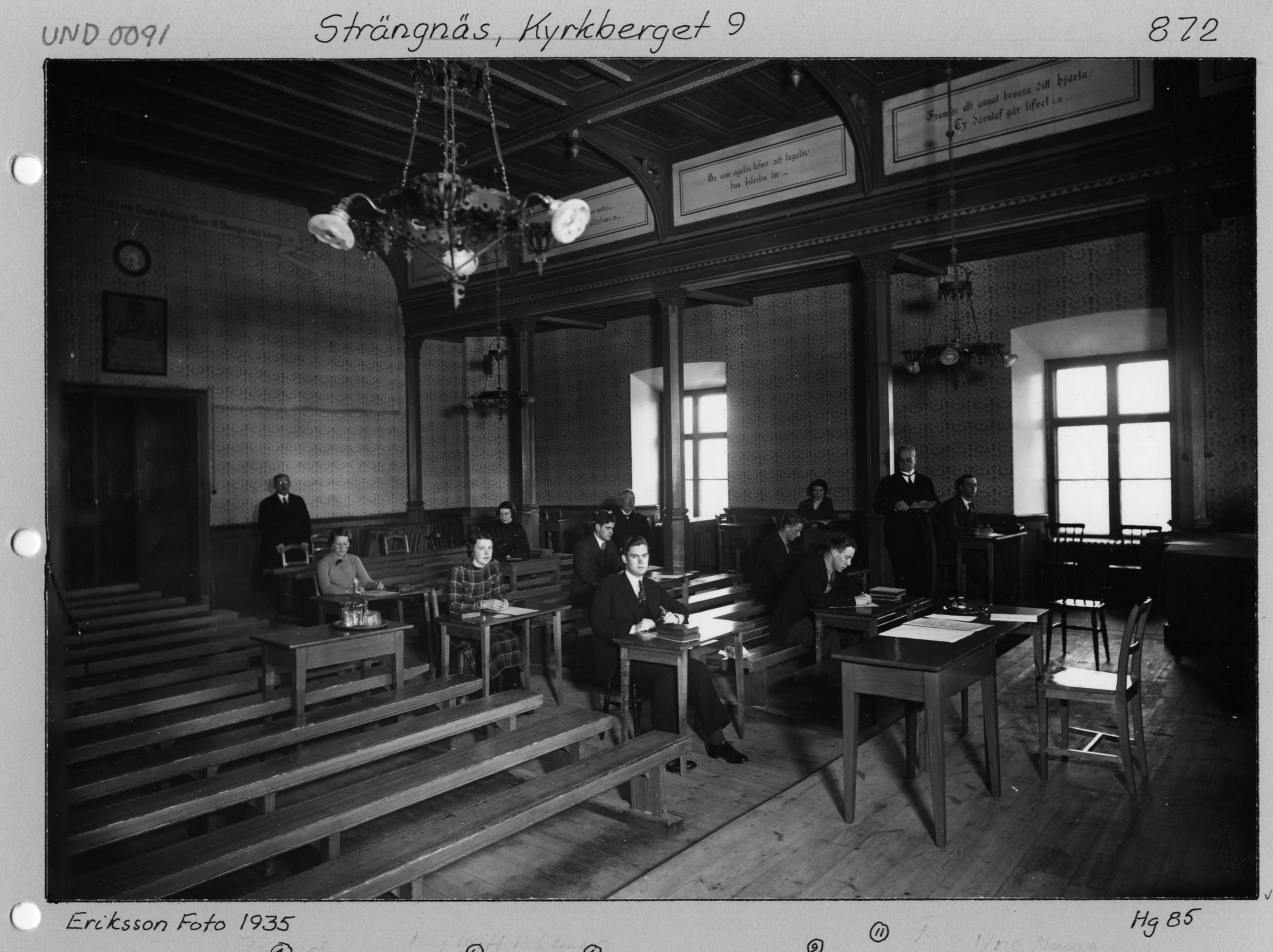 RIkssalen i Roggebogen användes förr som skolsal.