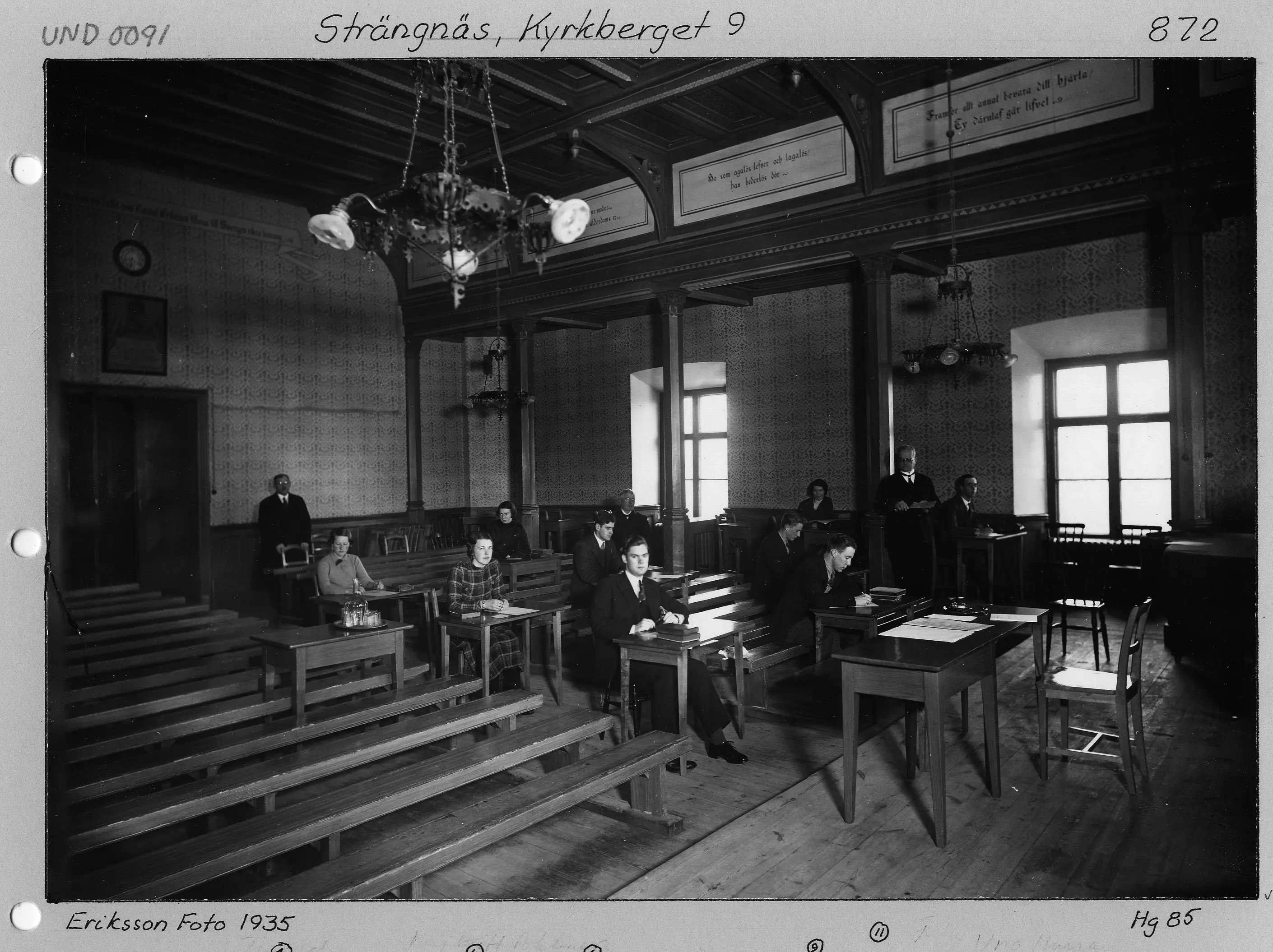 RIkssalen i Roggebogen användes förr som skolsal.