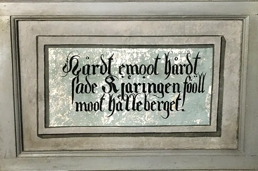 Konserverad sentens