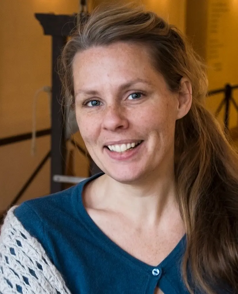 Desirée Kjellberg, museichef för Gävle cellfängelse.