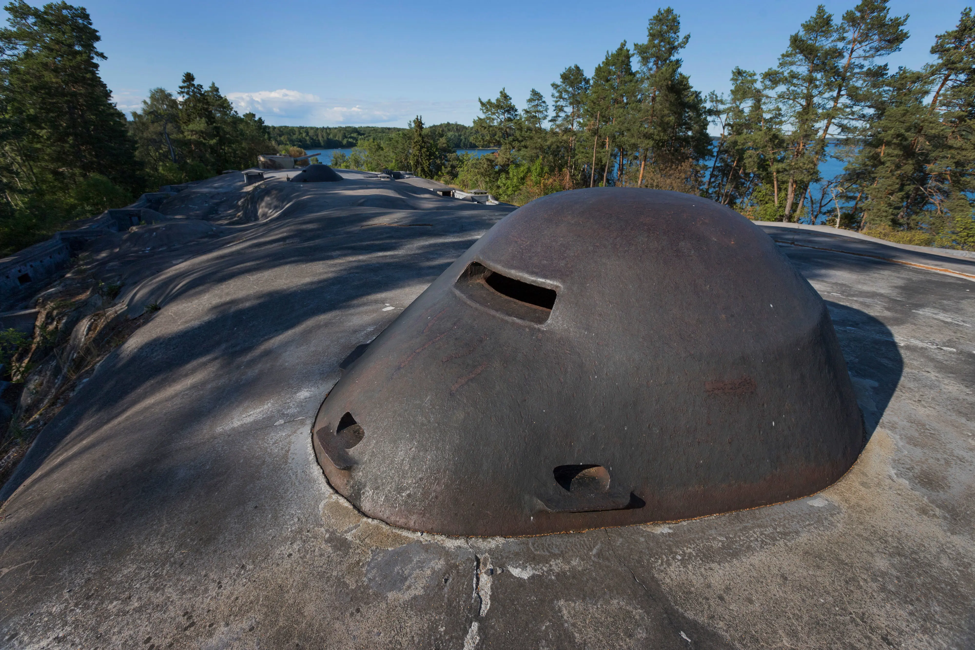 Siaröfortets kommandotorn.