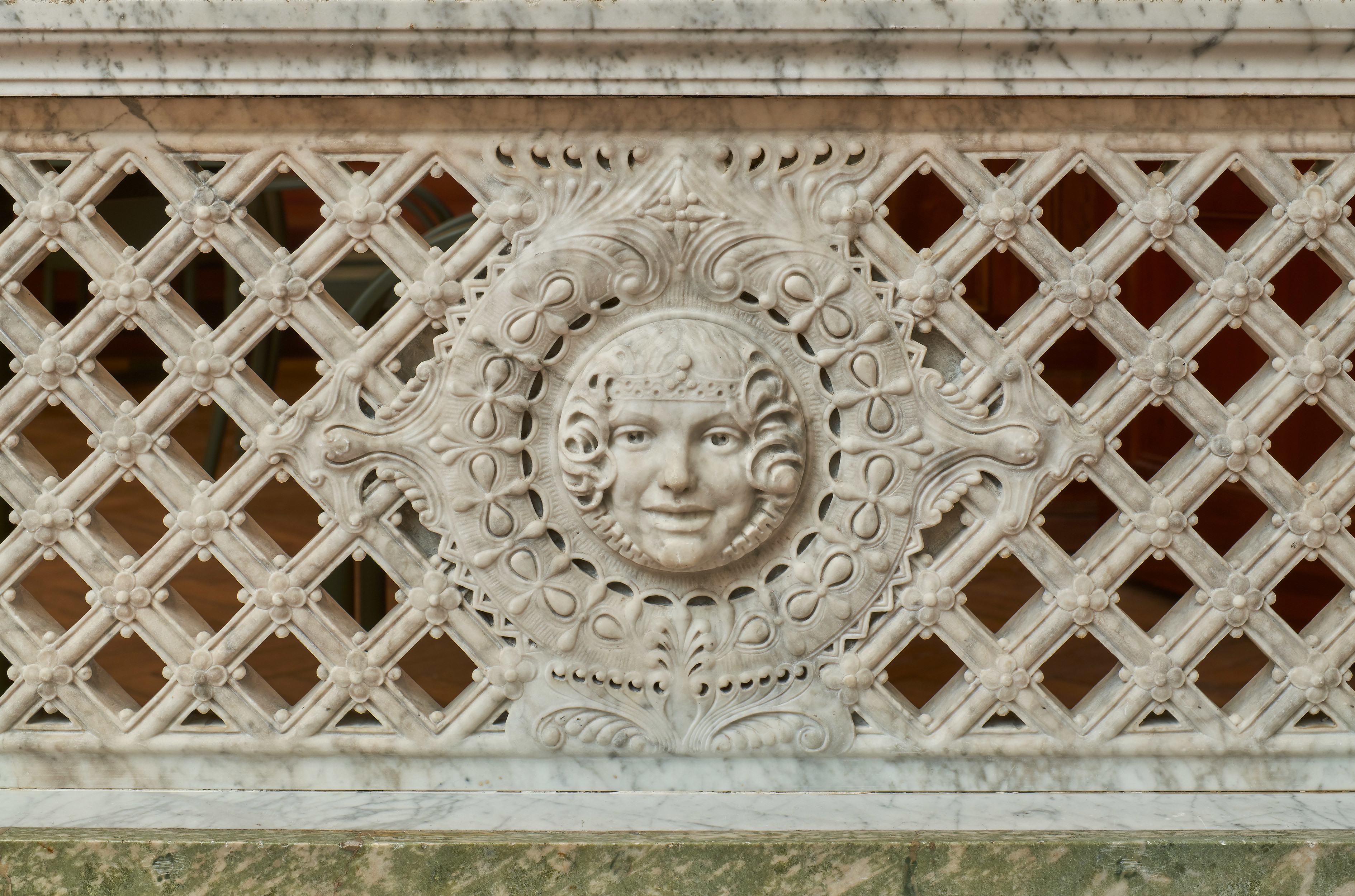 Detalj från Bella Venezia i Rosenbad