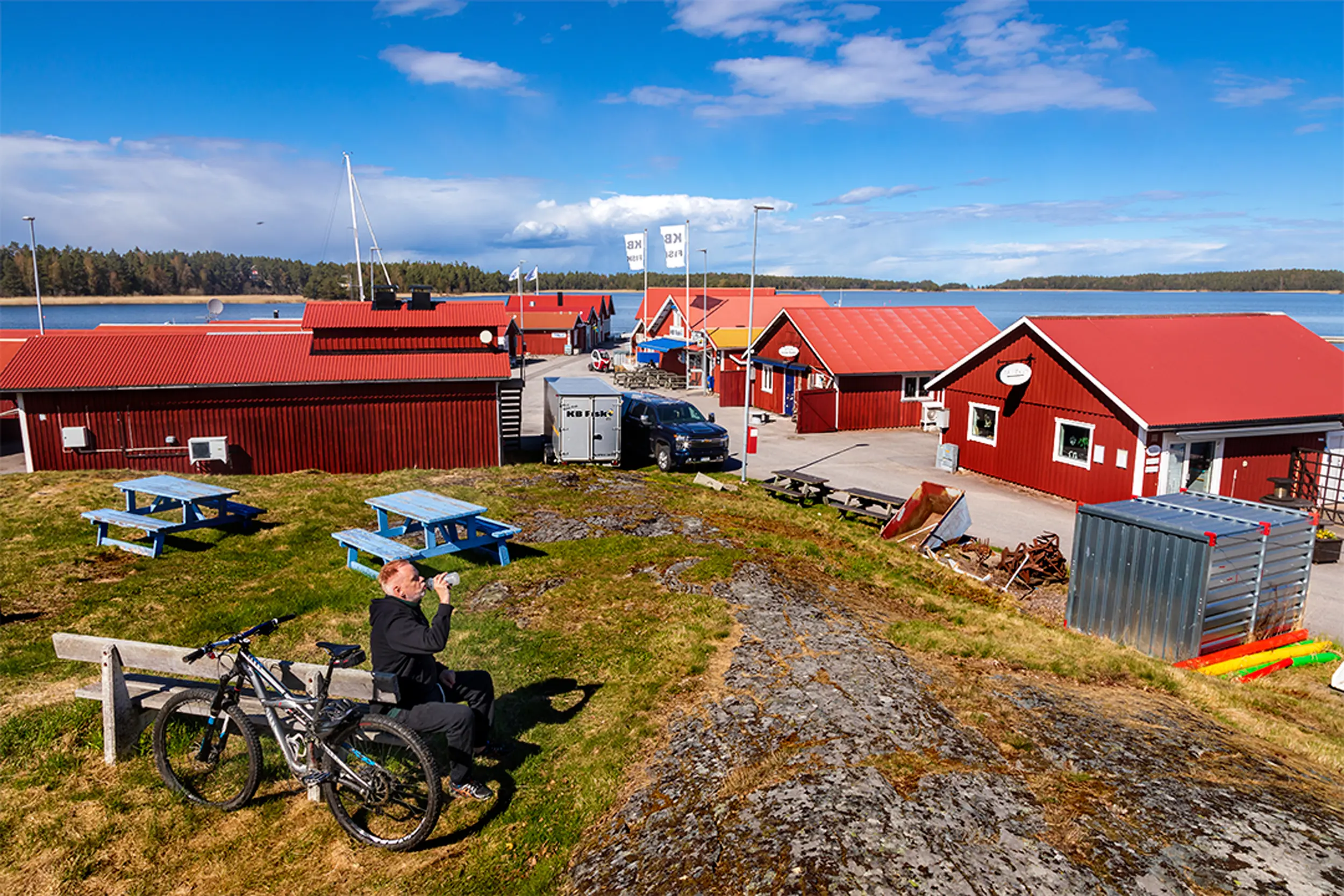 Fiskeläget Spiken på Kållandsö