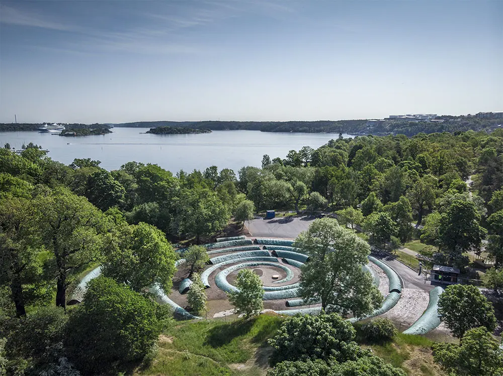 Minnesvården på Blockhusudden i Stockholm