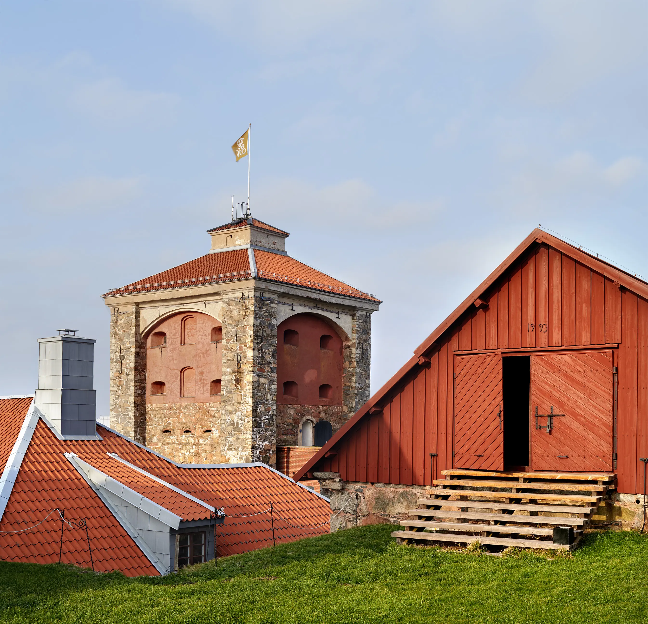 Byggnader på Nya Älvsborgs fästning