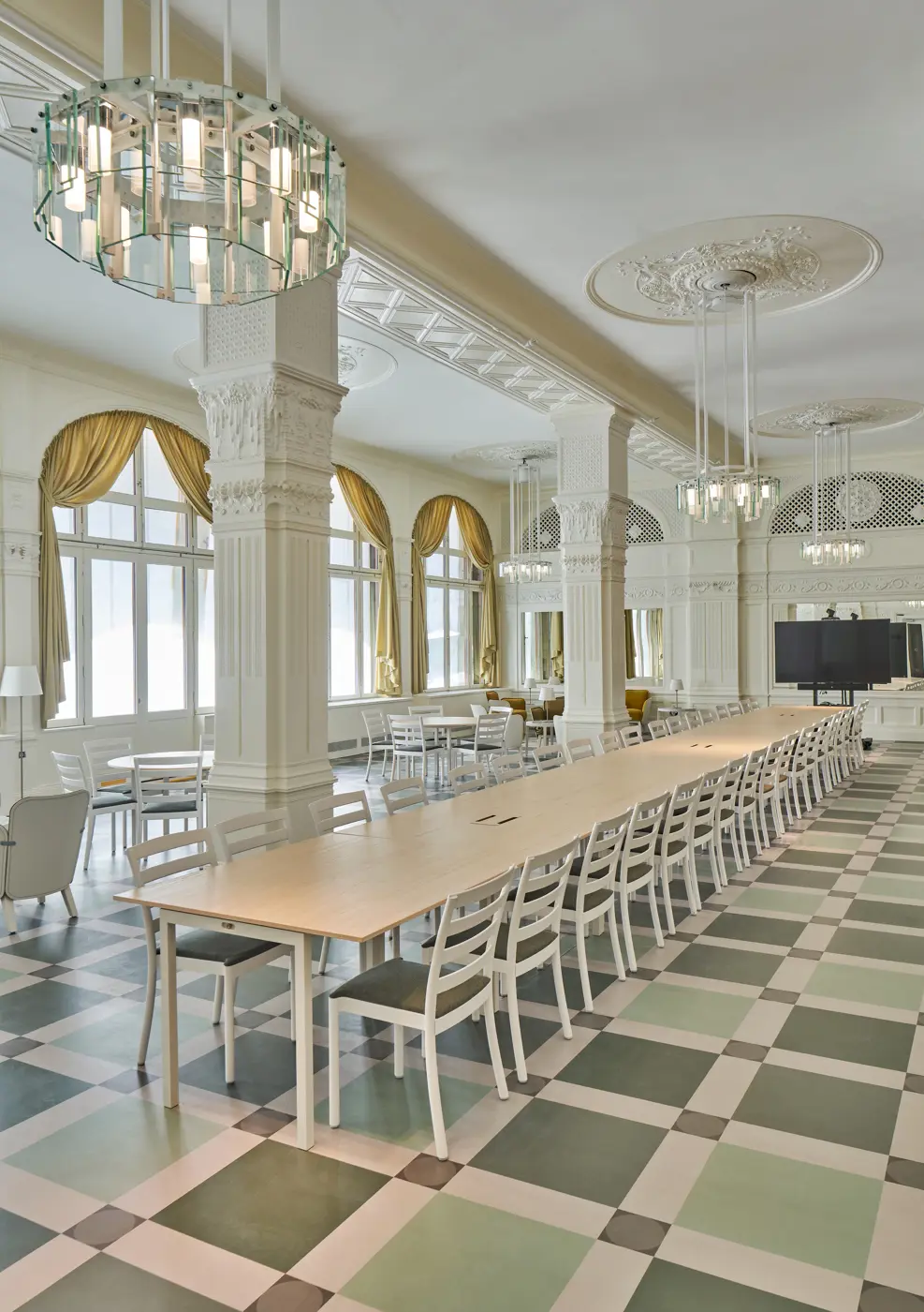 Vita matsalen i Rosenbad