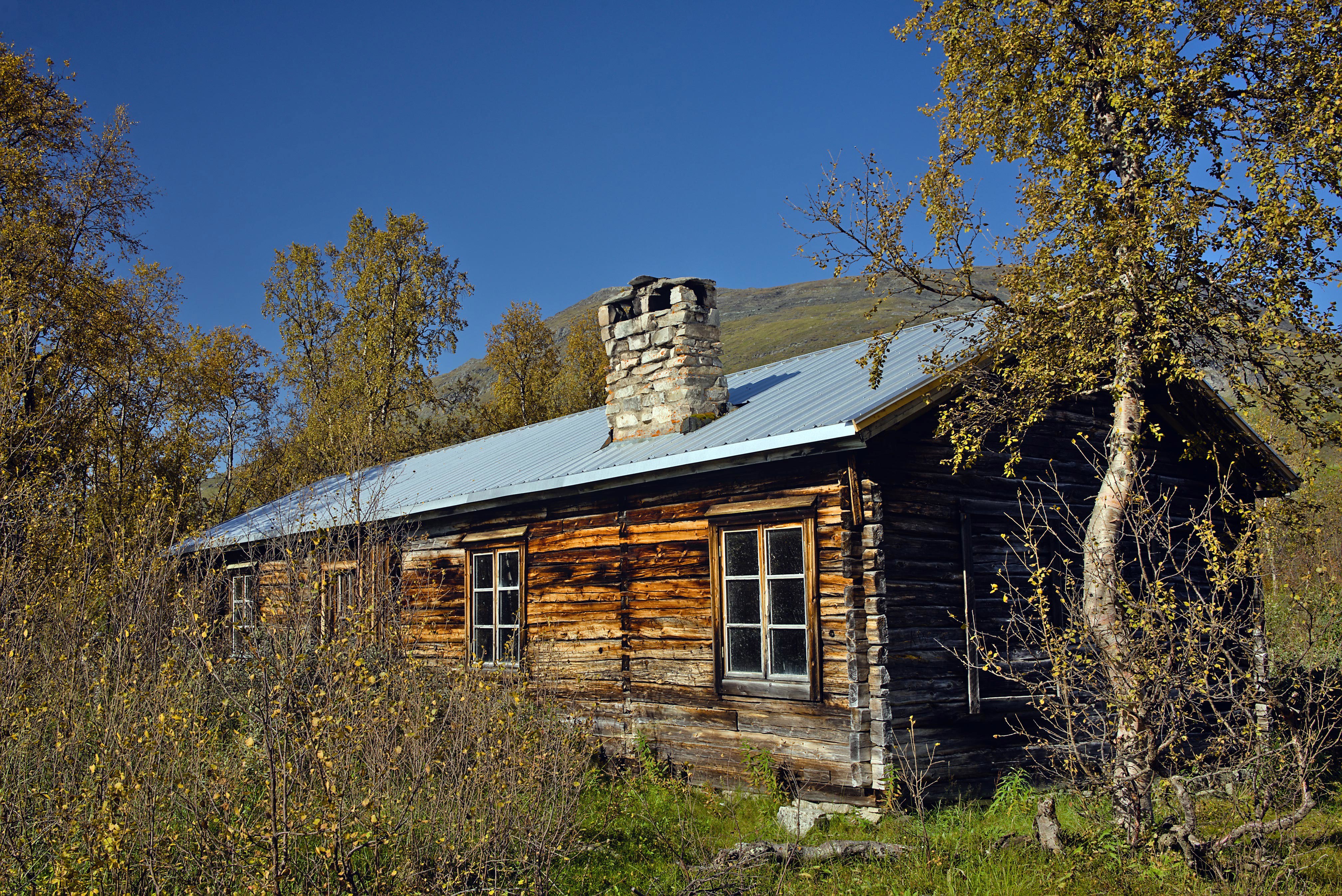 Statens vilstuga vid Silvervägen.