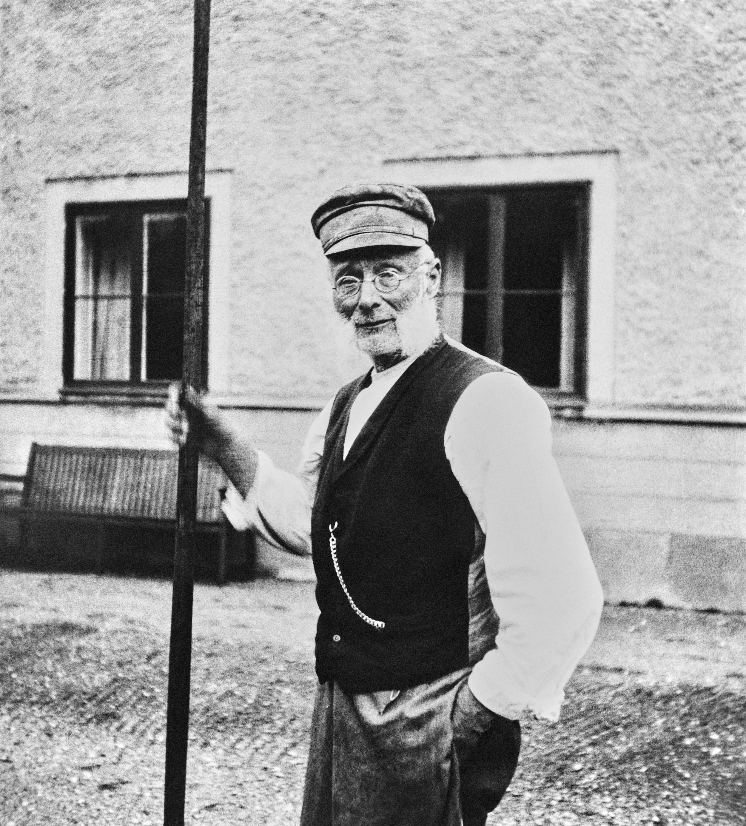 Frans Nordquist 1918. Brandvakt, sadelmakare samt slaktare.