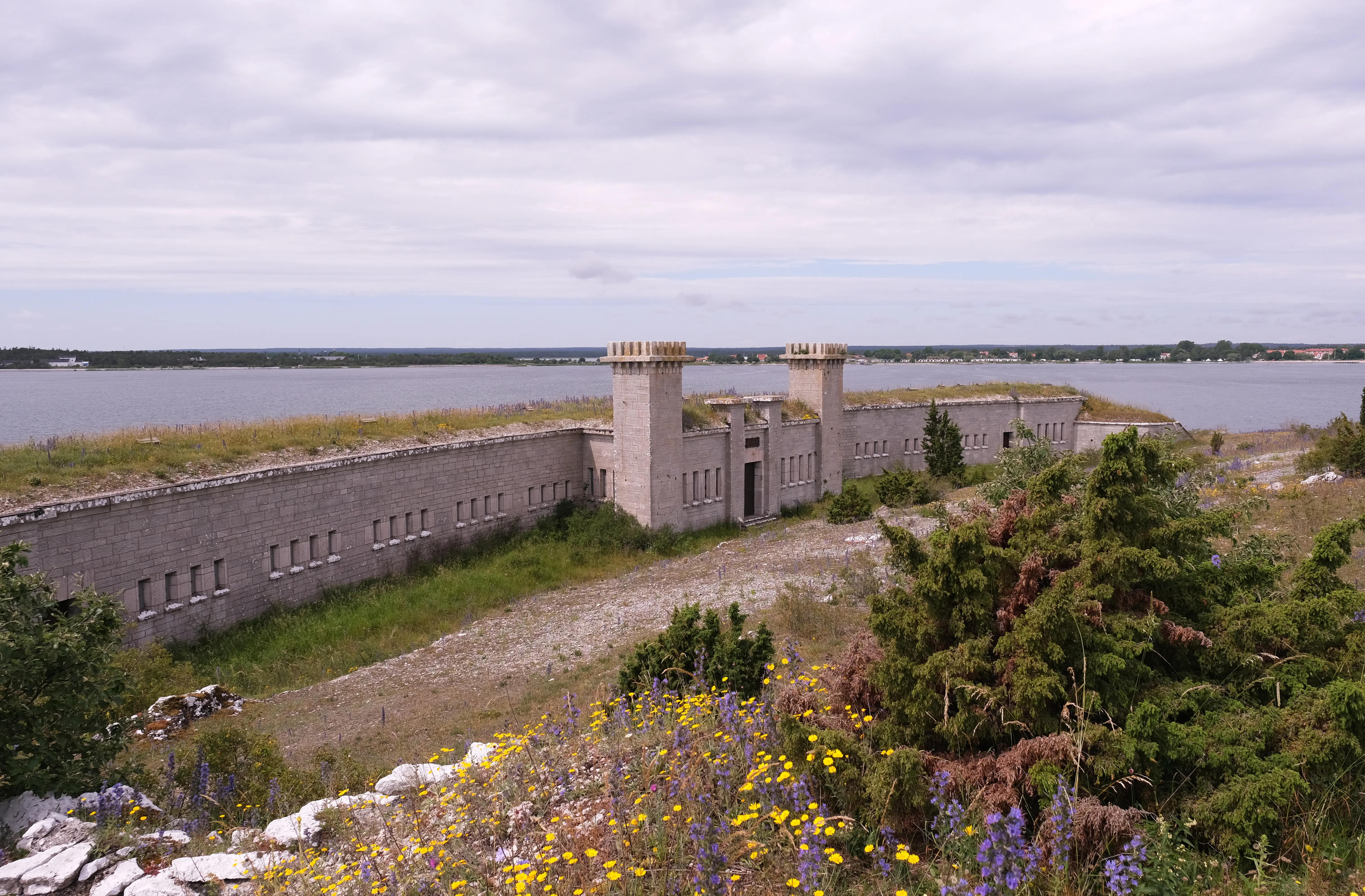 Exteriör, Karlsvärds fästning. Östra försvarsverket.