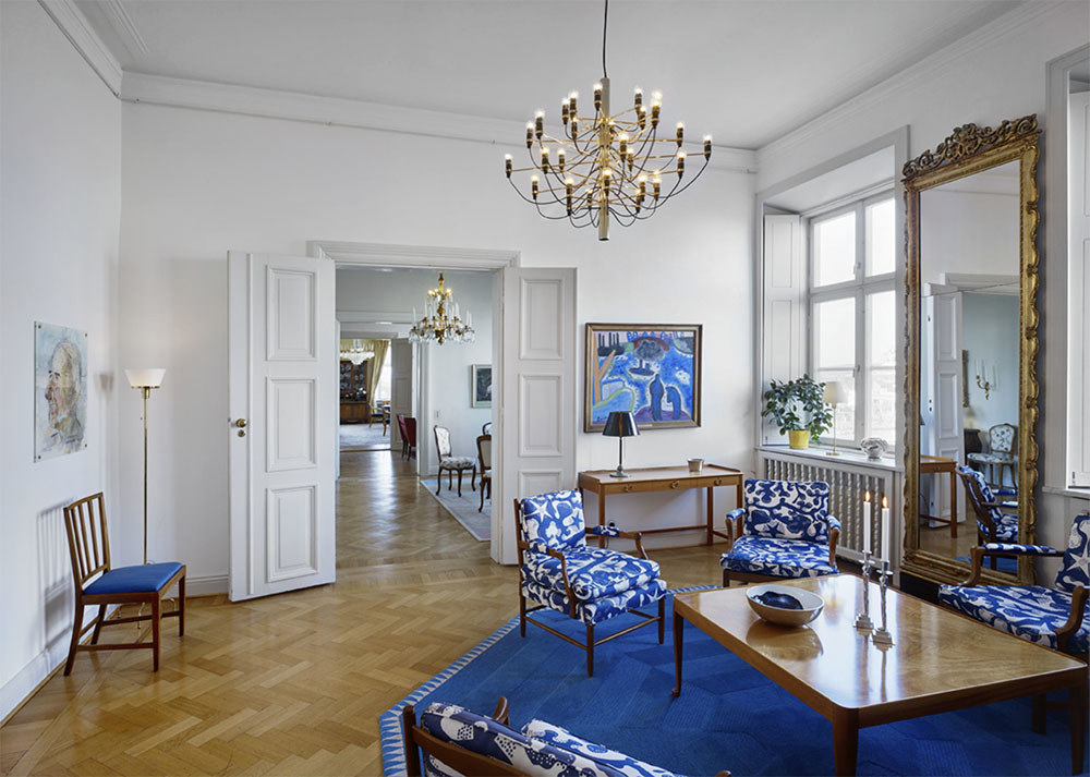 Interiör i Göteborgs residens
