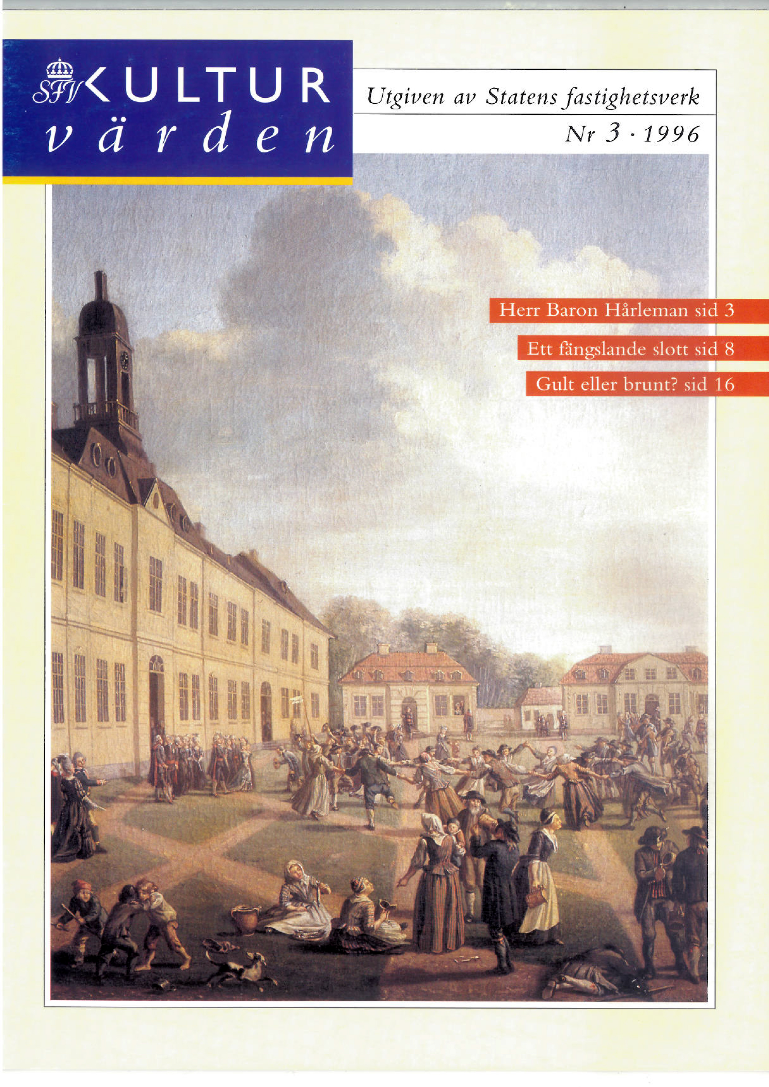 Slåtteröl på Svartsjö (detalj). Oljemålning av Pehr Hilleström, cirka 1780.