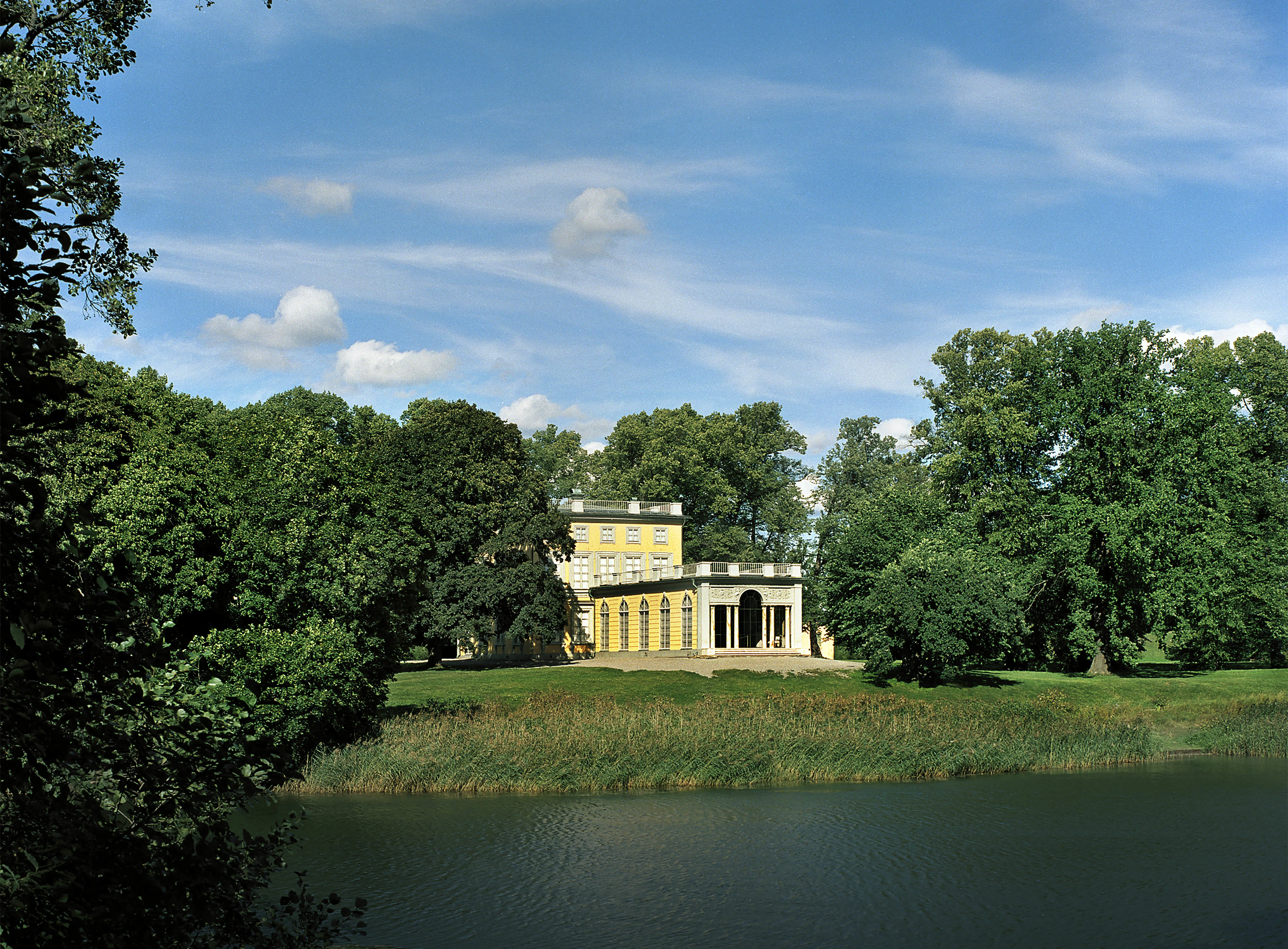Gustav III:s paviljong i Hagaparken.