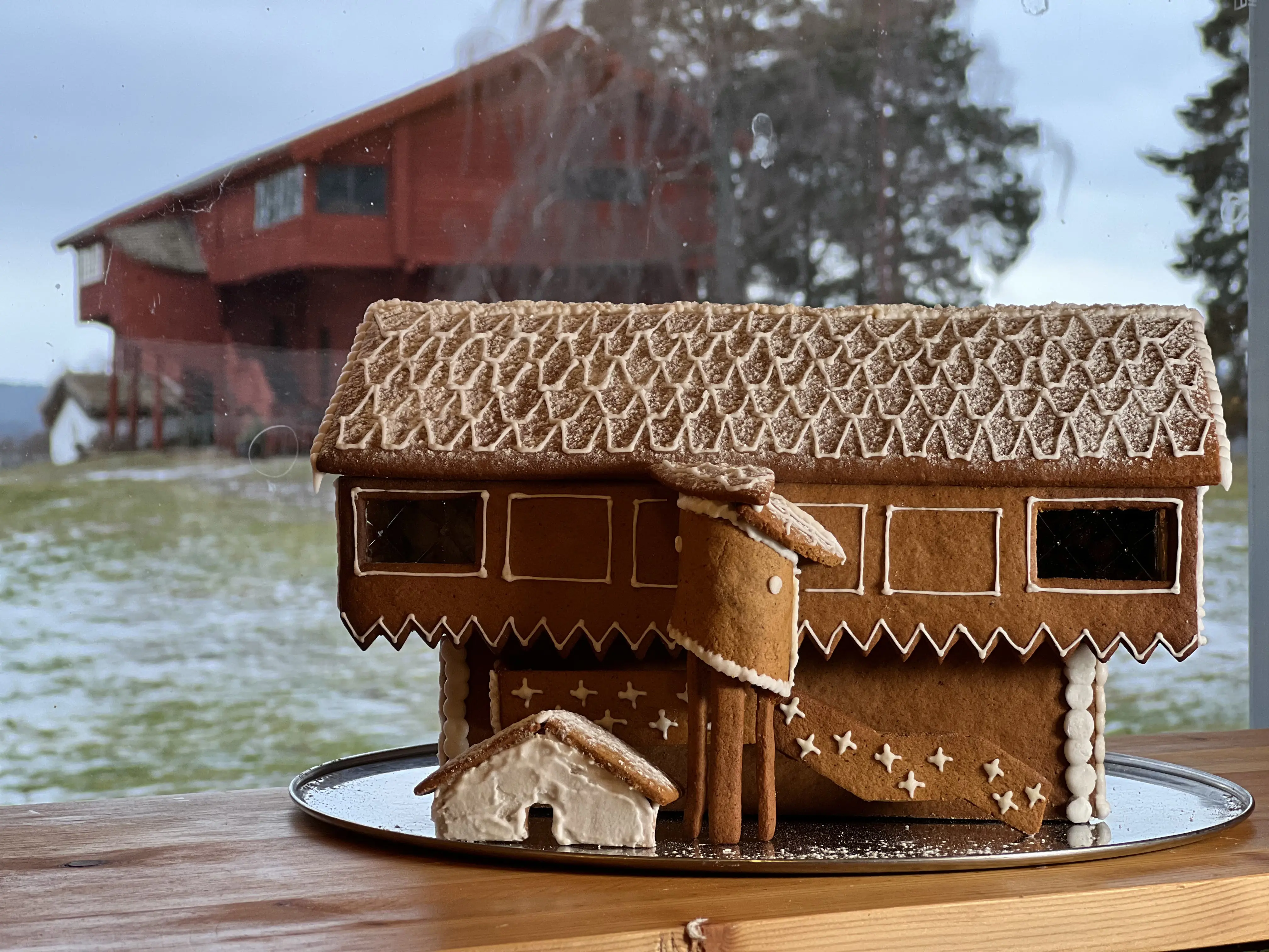 Ornässtugan som pepparkakshus