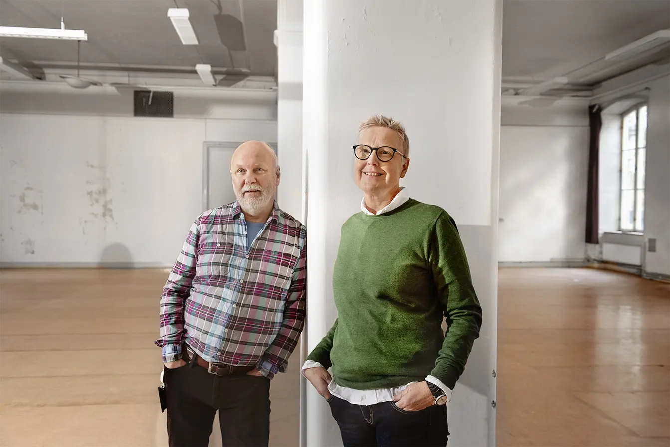 Anders Hansson, lokalansvarig, och Mia Ehn,tillförordnad enhetschef för Botan är glada över upprustningen.