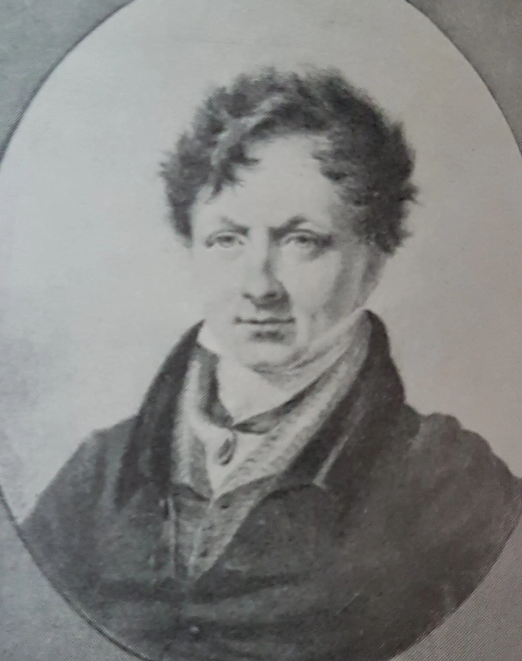 Erik Gustaf Göthe, 1779-1838. Målad av Gabriel de Saint-Aubin.