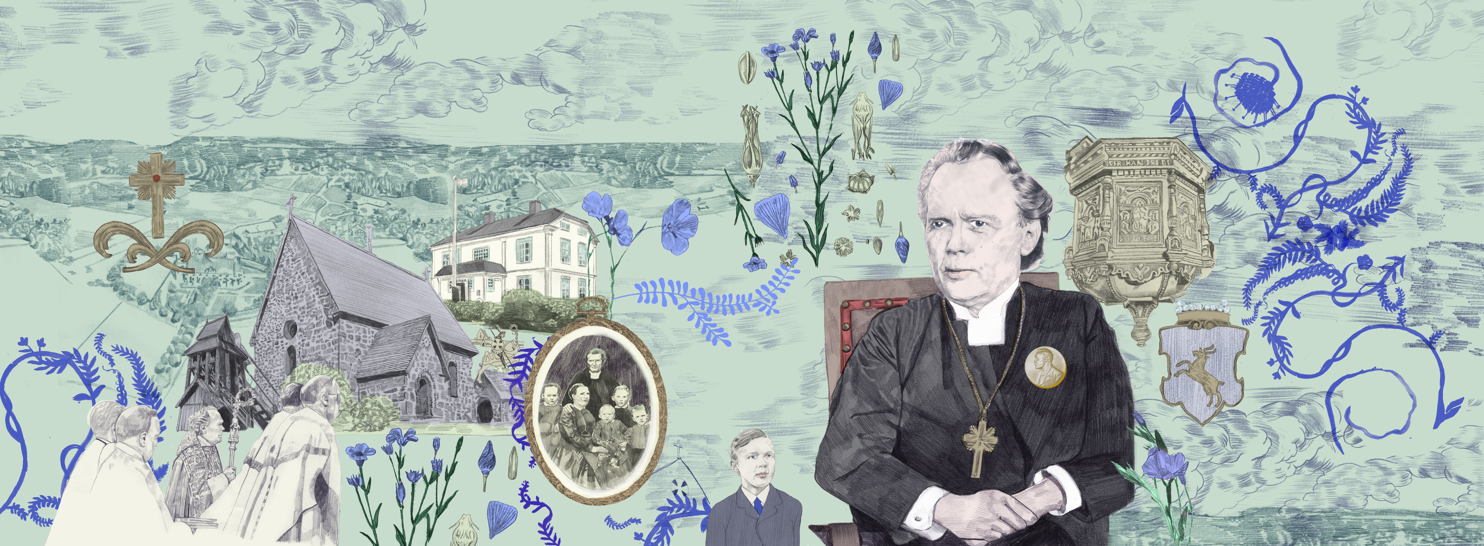 Nathan Söderblom och Trönö kyrka för anekdoten i Kulturvärden.