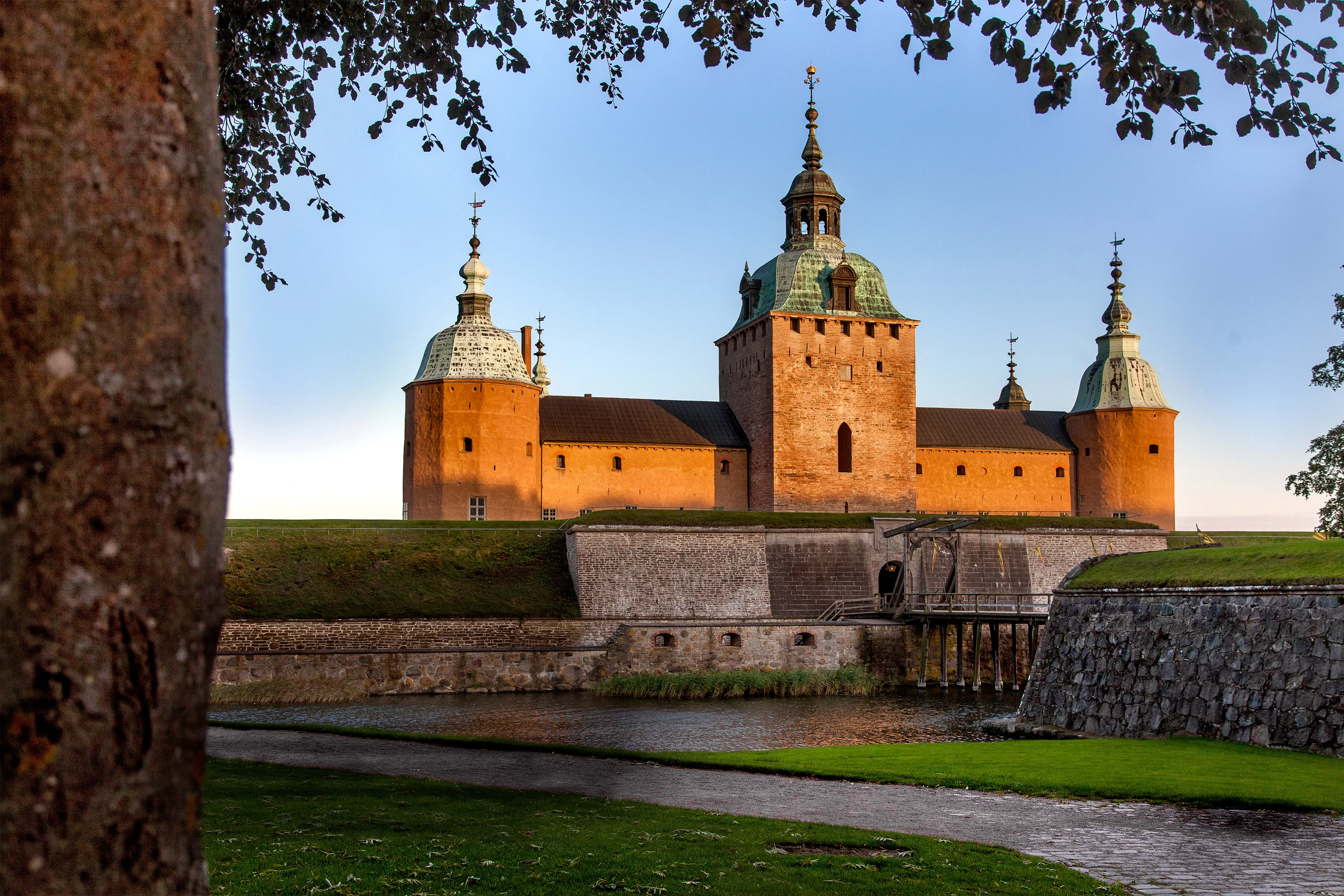 Kalmar slott, exteriör.