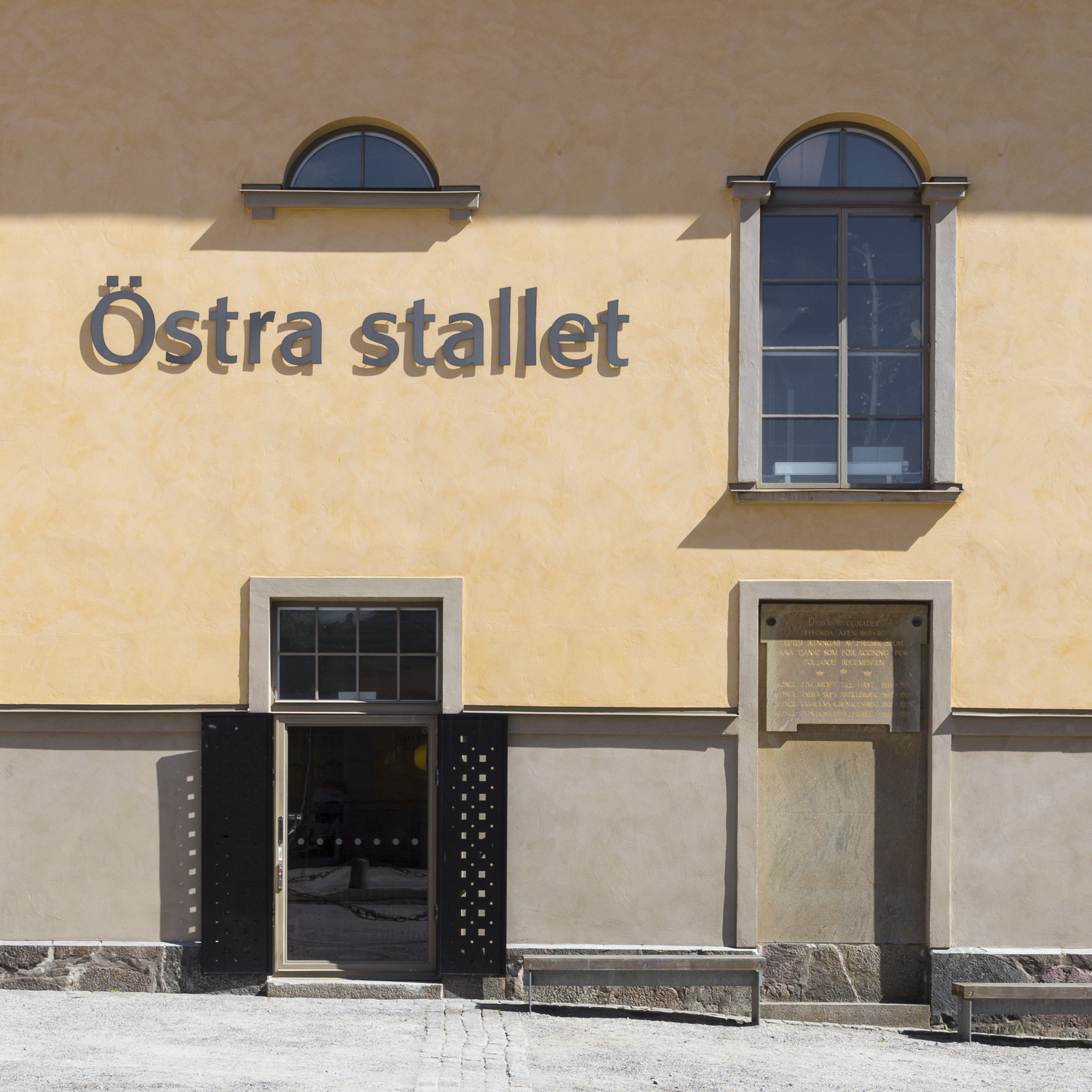 Exteriör, Östra stallet i kvarteret Krubban.