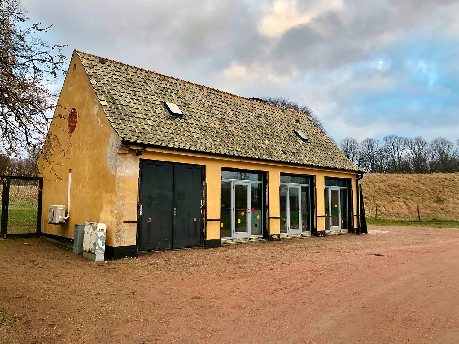 Garaget före renovering