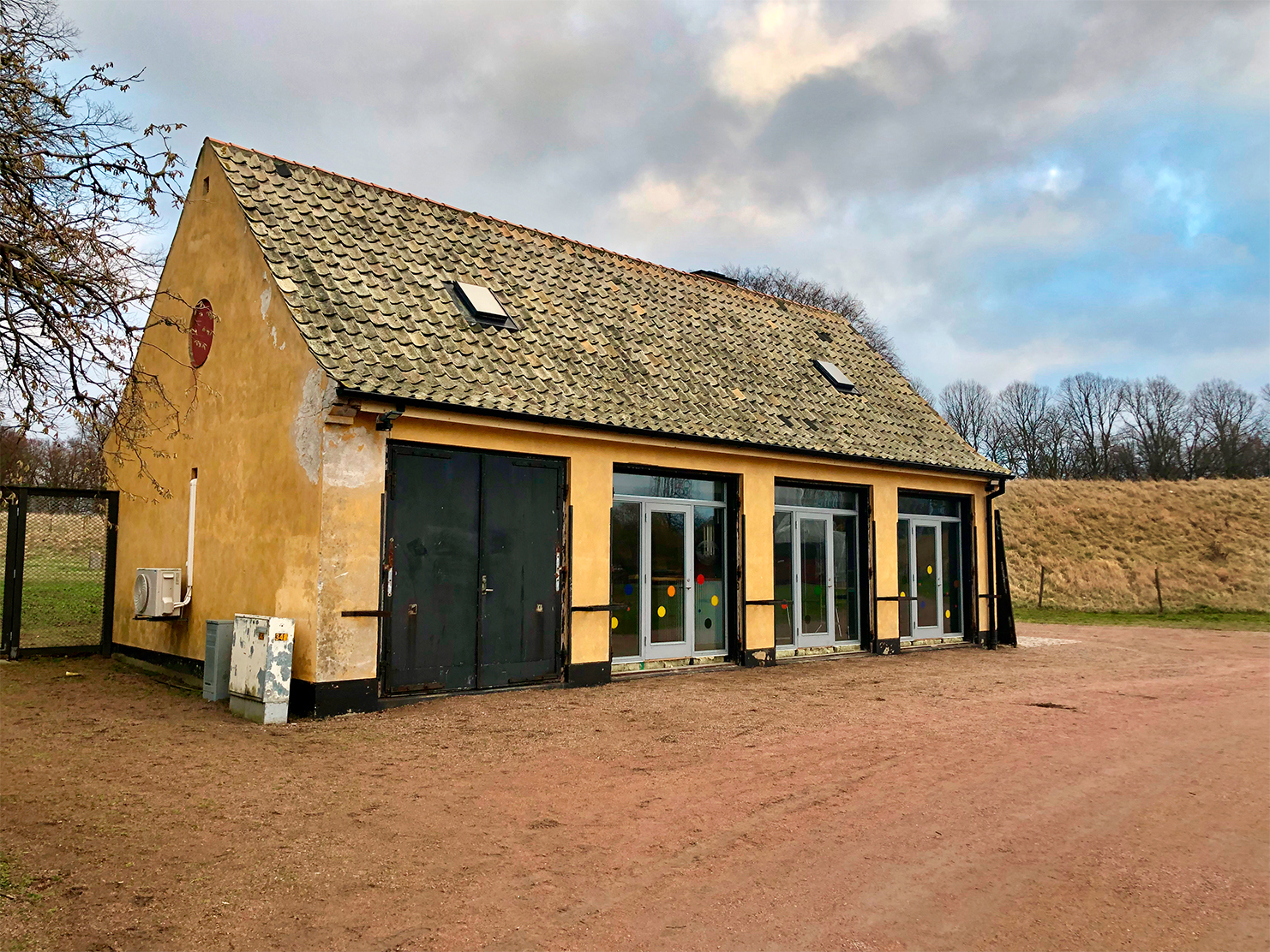 Garaget före renovering